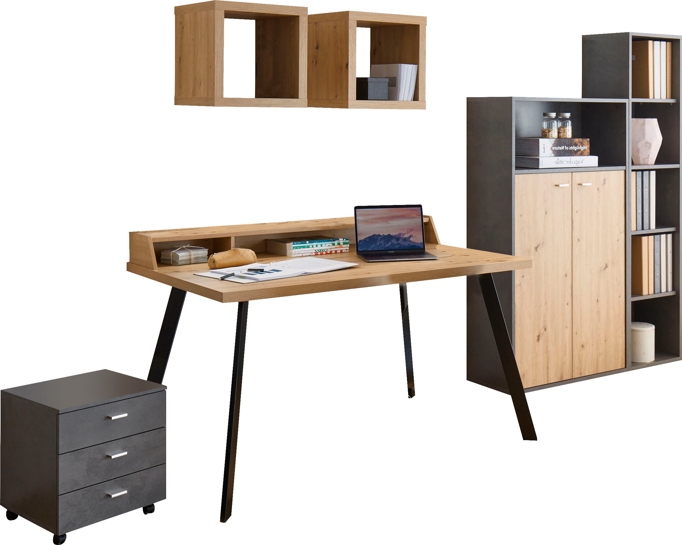 Image of Mäusbacher Büromöbel-Set "Big System Office" 7 Stk. tlg.