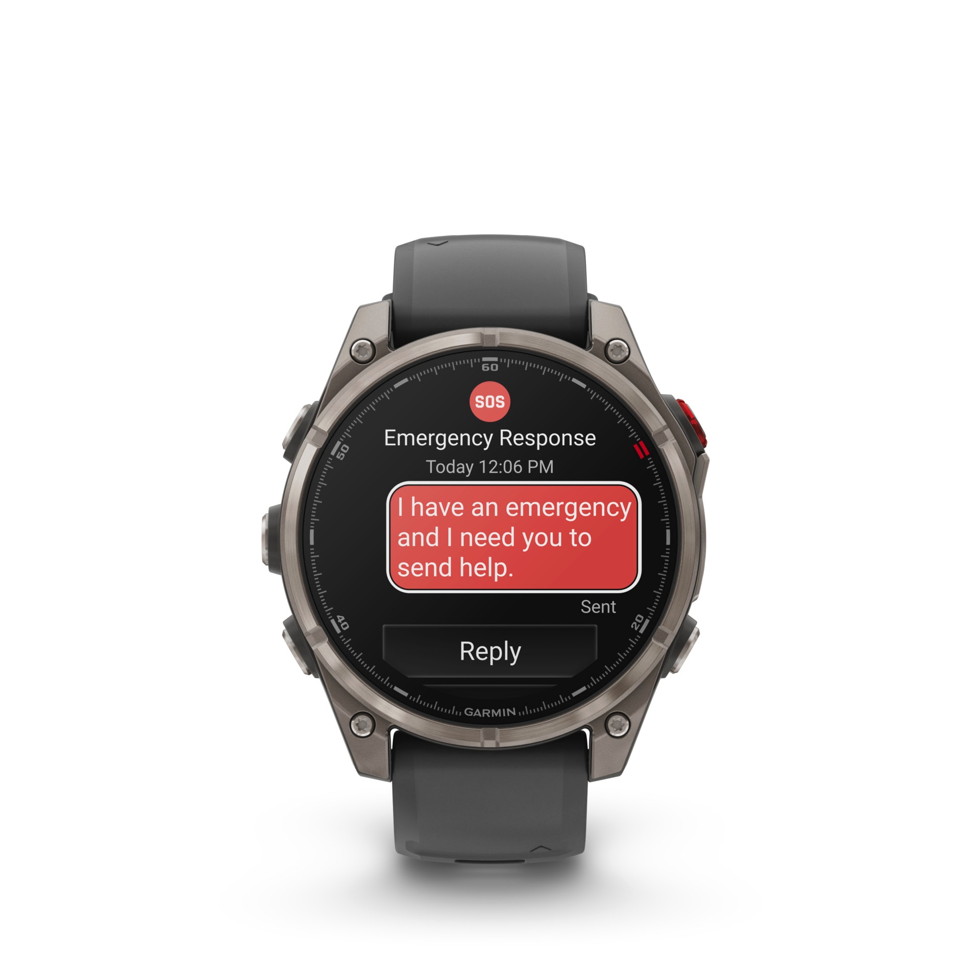 Garmin Smartwatch »FENIX 8 Pro - 47 mm smarte Premium Multisport GPS-Uhr« (3,556 cm / 1,4 ″)