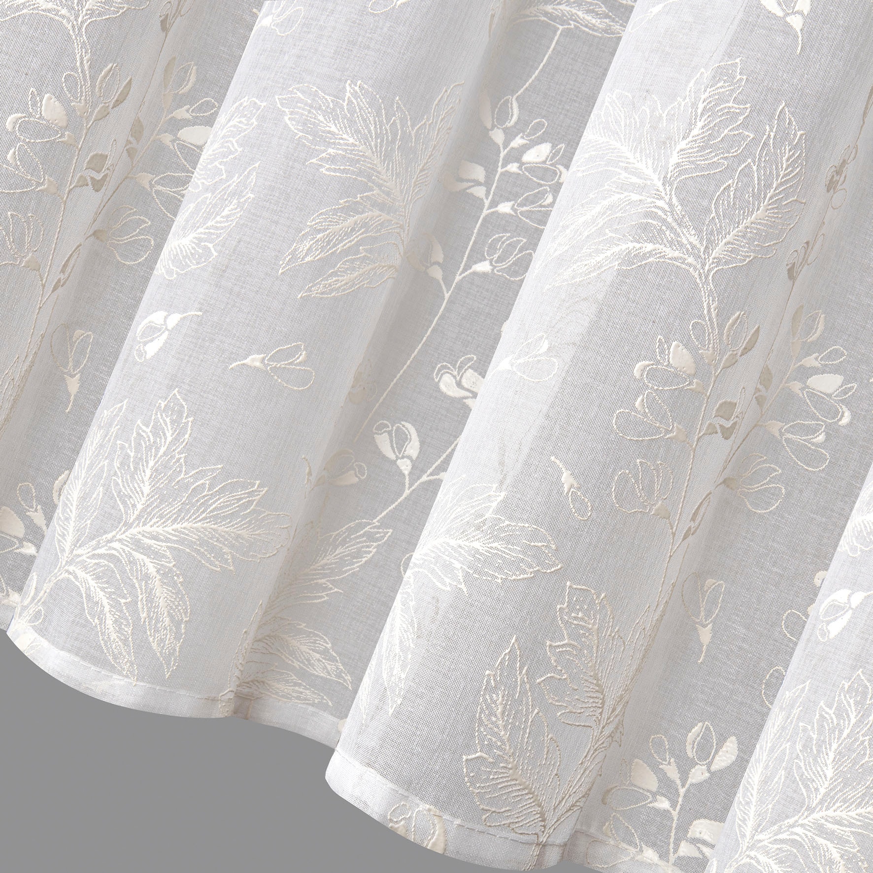 Gerster Scheibengardine »Imke« Schlaufen 1 Stk. tlg. Schlaufen