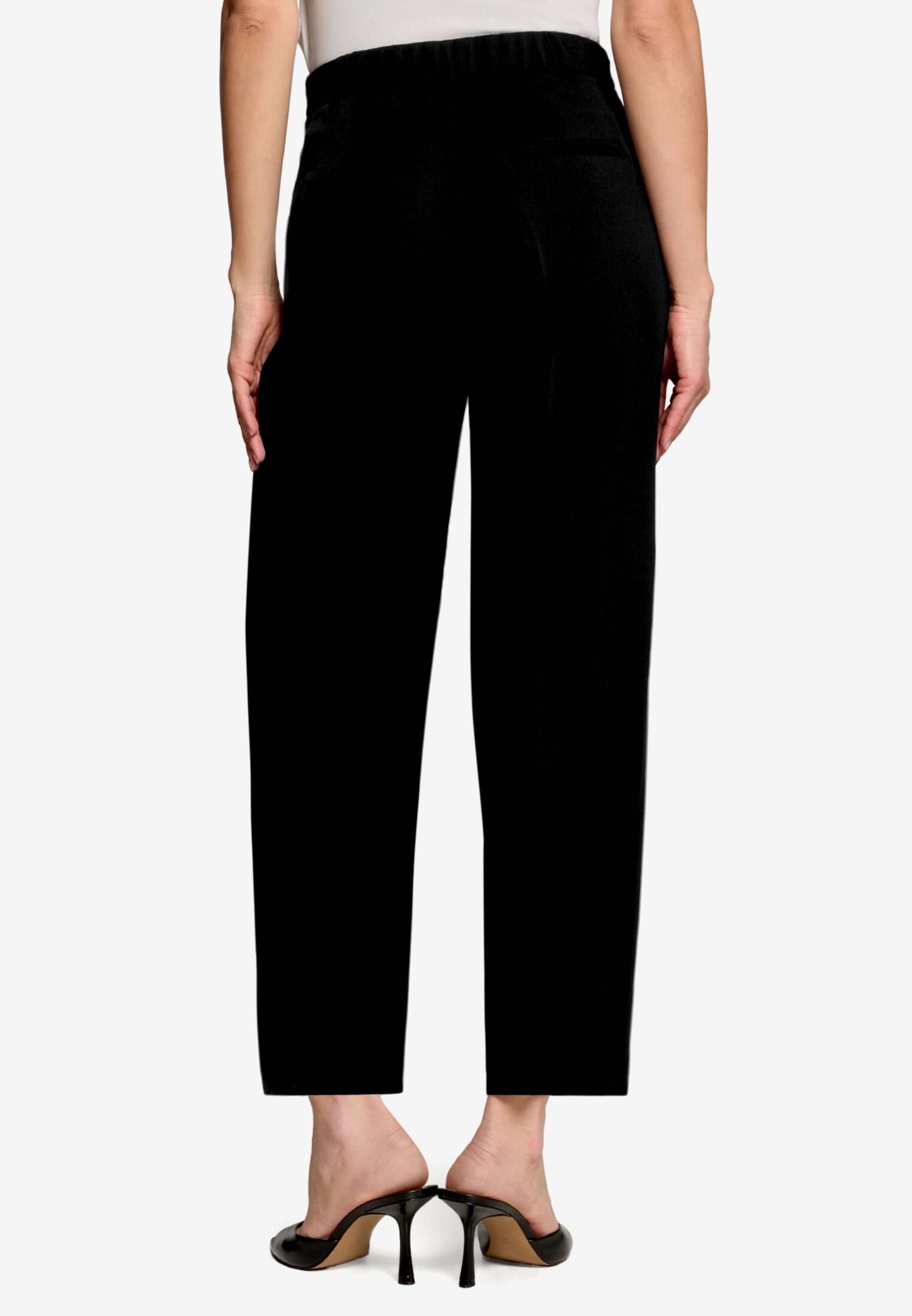 Zero 7/8-Hose  Businesshose mit Bundfalten / 26 inch