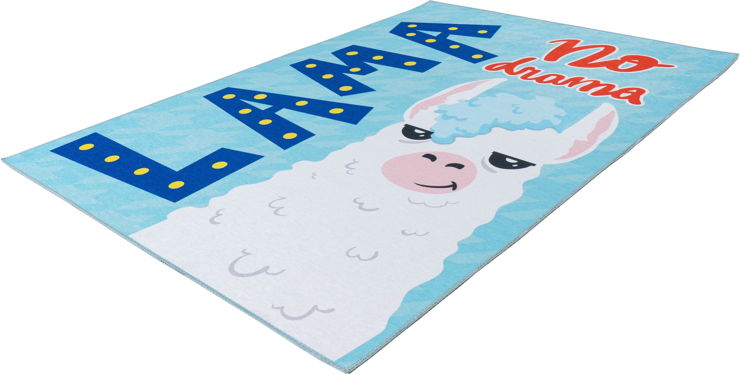 Image of Obsession Kinderteppich »My Torino Kids 241«, rechteckig, 5 mm Höhe, Spielteppich, Motiv Lama, Kinderzimmer bei Ackermann Versand Schweiz