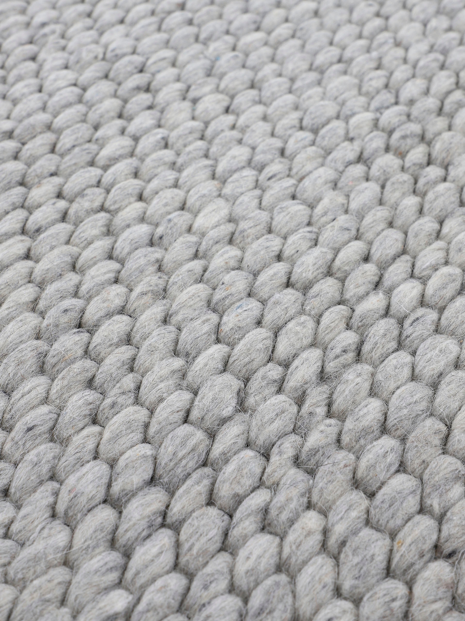 carpetfine Läufer »Sina«, rechteckig, 14 mm Höhe, Handweb Teppich, reine Wolle, meliert, handgewebt, weich & kuschelig