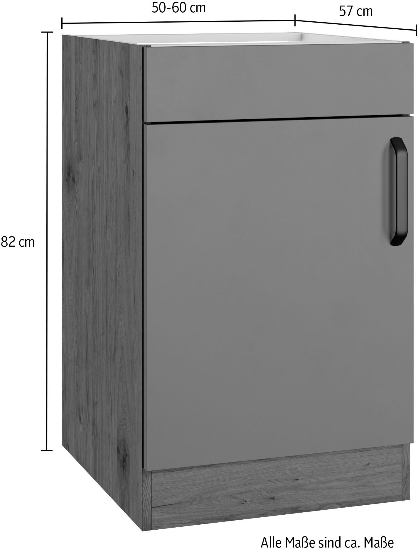 wiho Küchen Spülenschrank »Elba« in den Breiten 50 und 60 cm