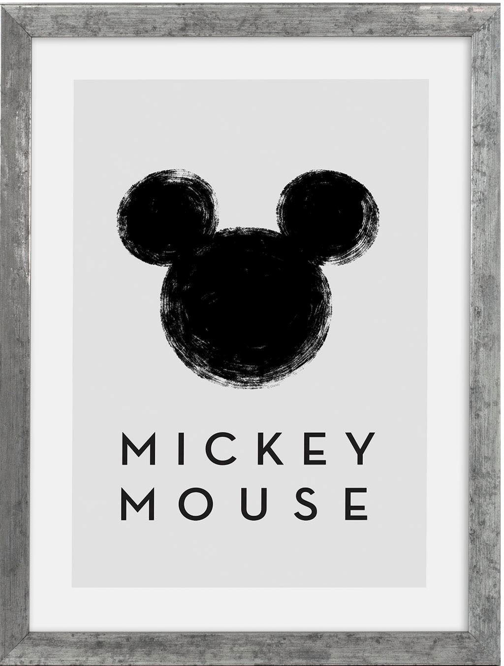 Image of Komar Bild mit Rahmen »Mickey Mouse«, (1 St.), Hochwertigen Echtholzrahmen. FSC zertifiziert, was eine nachhaltige Forstwirtschaft garantiert. bei Ackermann Versand Schweiz