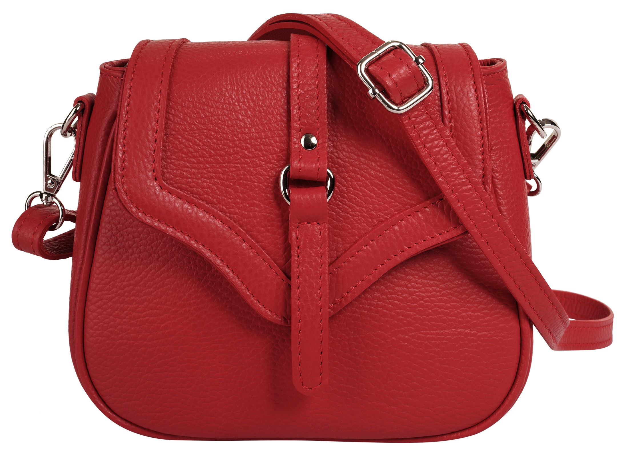 Cluty Umhängetasche »CLUTY Damen echt Leder, Made in Italy« echt Leder, Made in Italy