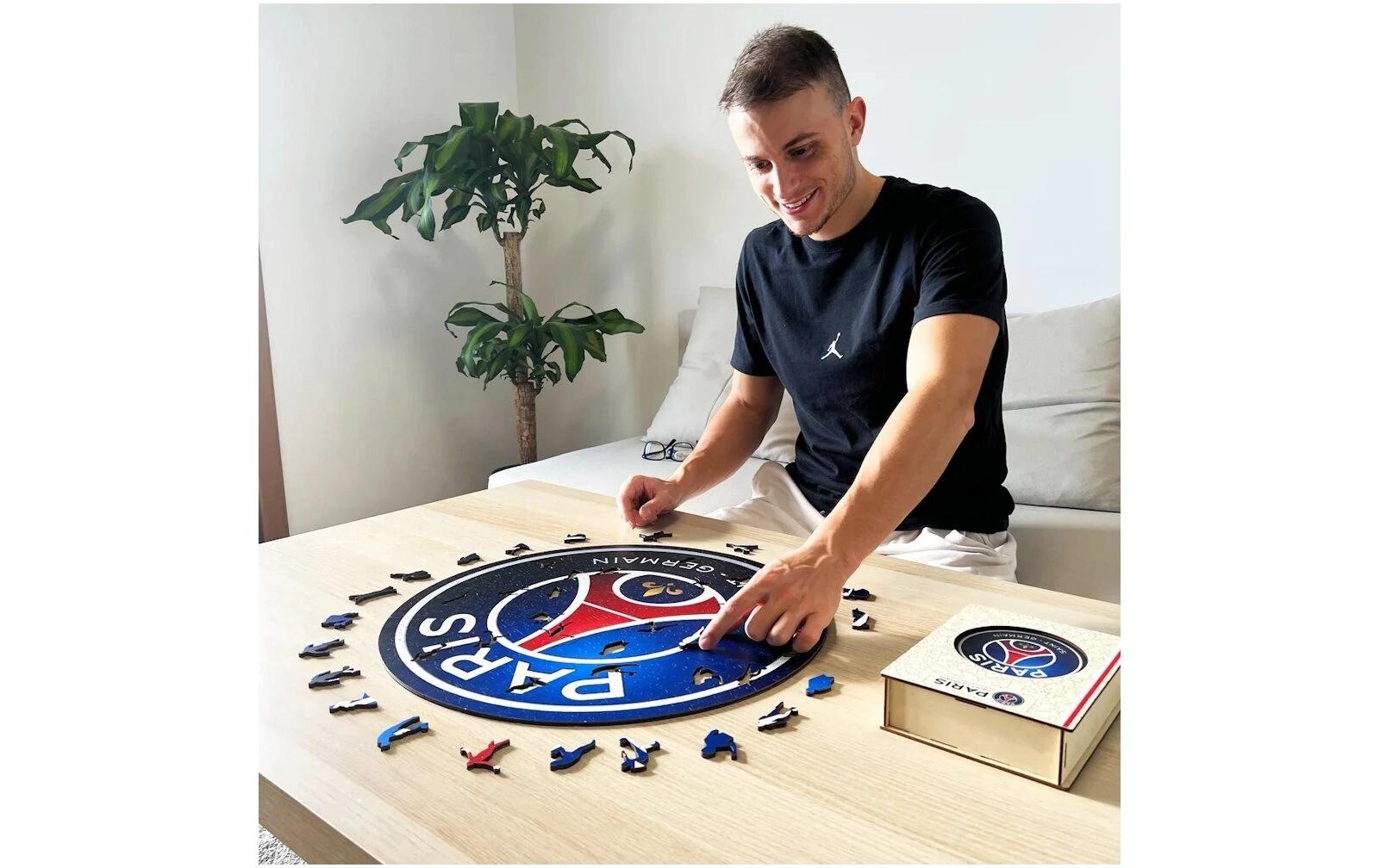   Puzzle »Iconic PSG FC – Logo« Holzart: Birke (Herkunftsland: China)