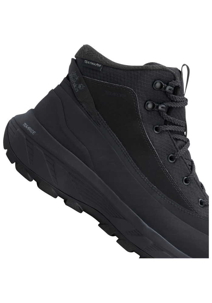 Jack Wolfskin Bottes d'hiver outdoor »WILD QUEST TEXAPORE MID M«  Bottes d'hiver, bottes d'hiver, bottes de neige, chaussures d'hiver, doublées