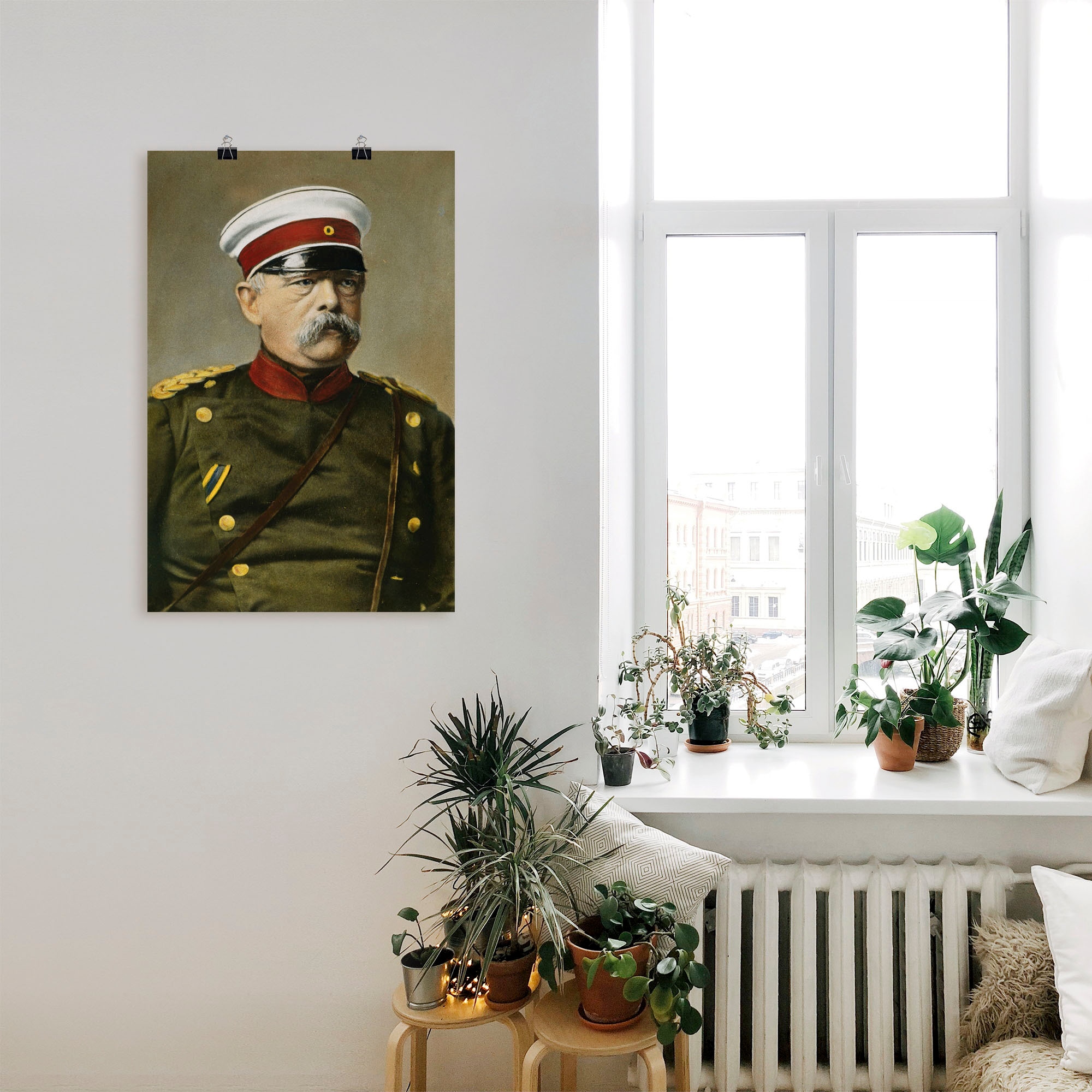 Artland Wandbild »Otto von Bismarck« Menschen 1 Stk. tlg. als Leinwandbild, Poster in verschied. Grössen