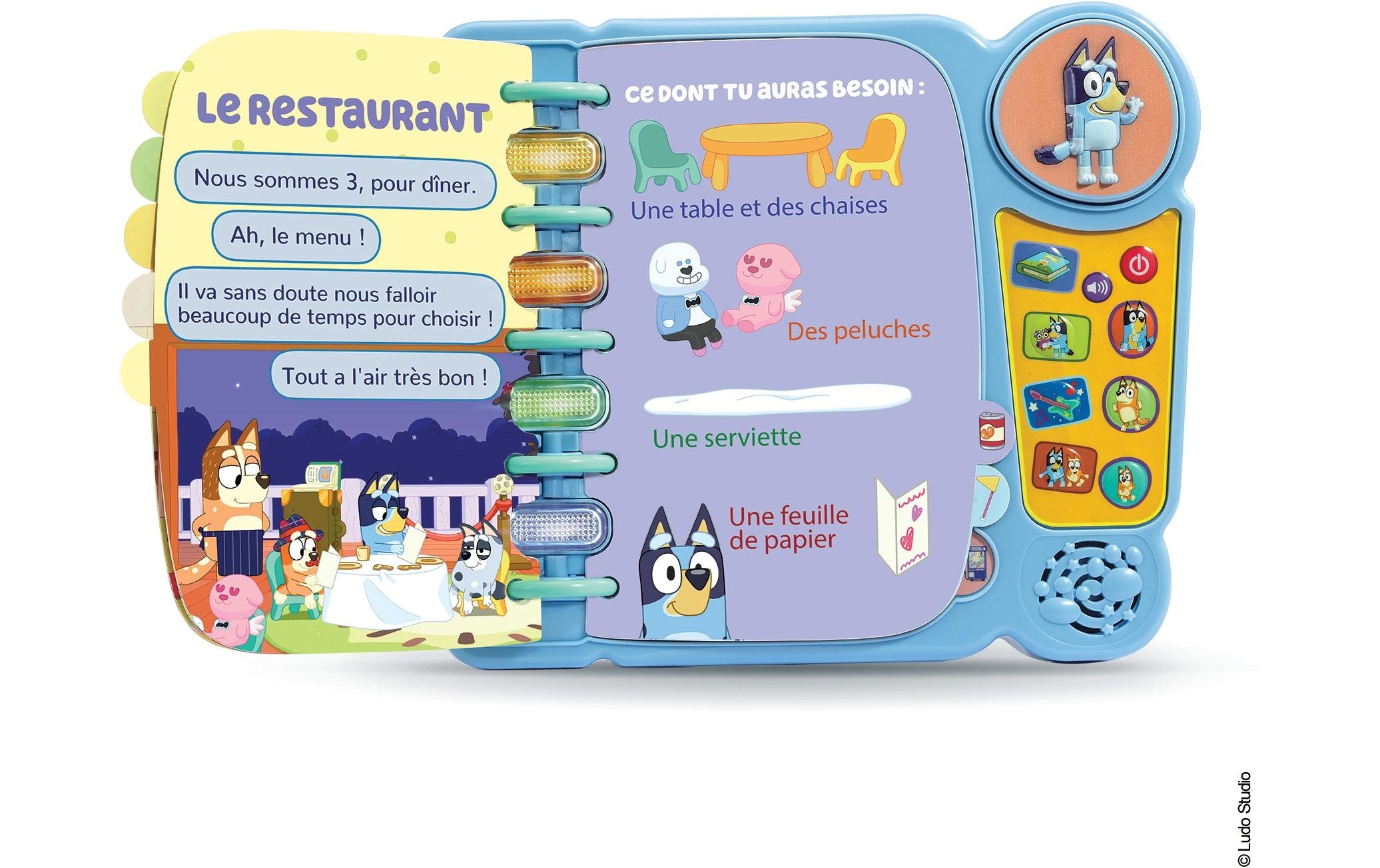 Vtech® Lernspielzeug »Bluey Mon livre-jeu interactif -FR-«