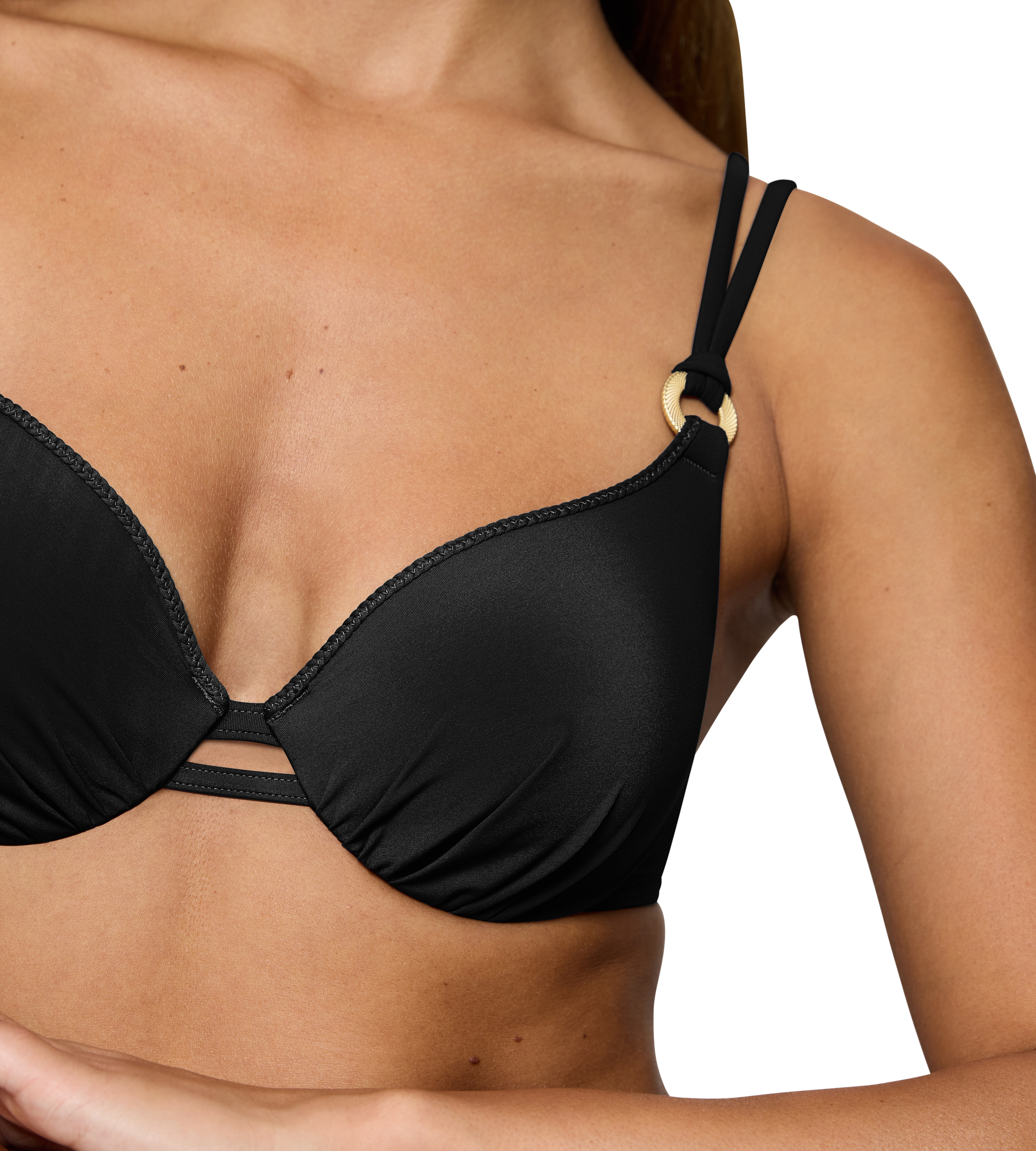 Triumph Bügel-Bikini-Top »Summer Twist WP 01«, gepolstert, Zierringe