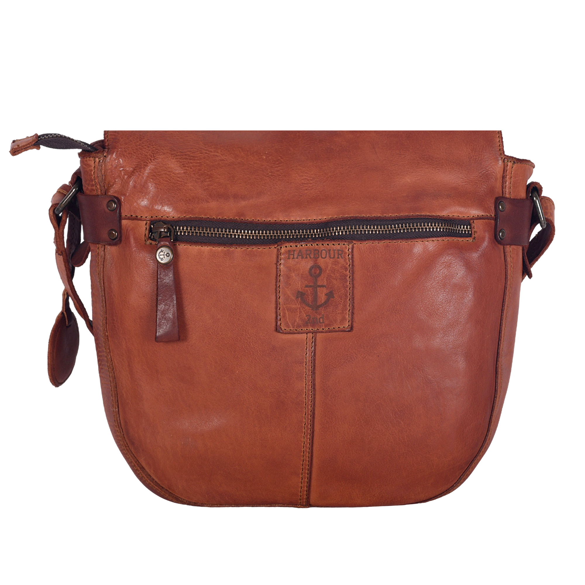 HARBOUR 2nd Umhängetasche Schultertasche, Handtasche mit dekorativem Anhänger