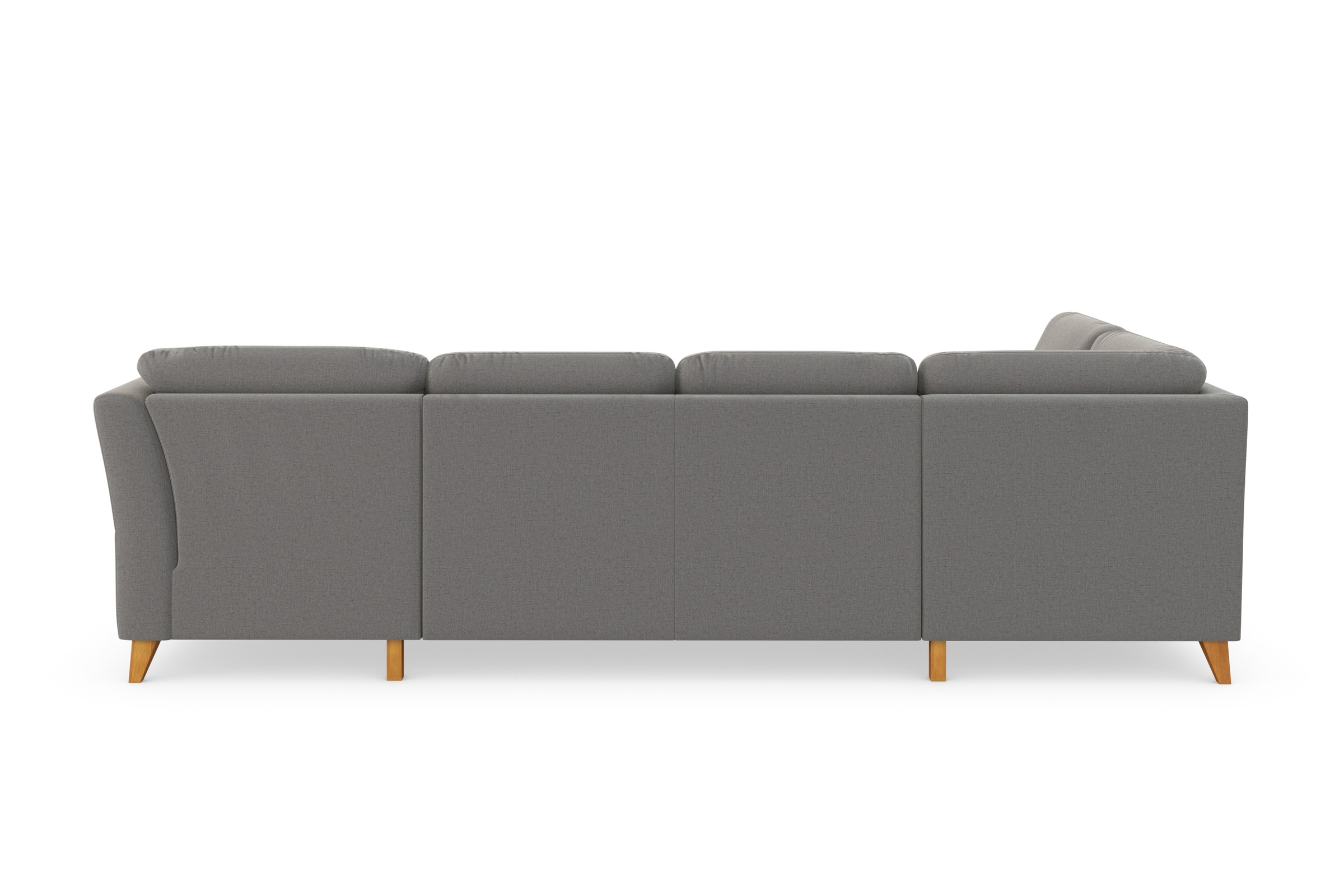 Home affaire Wohnlandschaft »Trelleborg U-Form« Federkern-Polsterung, wahlweise mit Bettfunktion und Stauraum