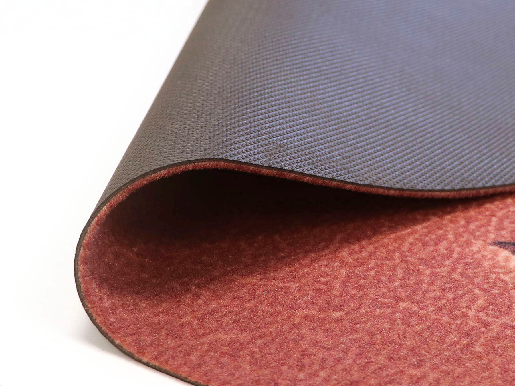Primaflor-Ideen in Textil Fussmatte »BBQ Grillunterlage TEXAS, Made in Belgium«, rechteckig, 5 mm Höhe, Grillmatte ideal als Bodenschutz, mit Spruch, rutschhemmend, waschbar