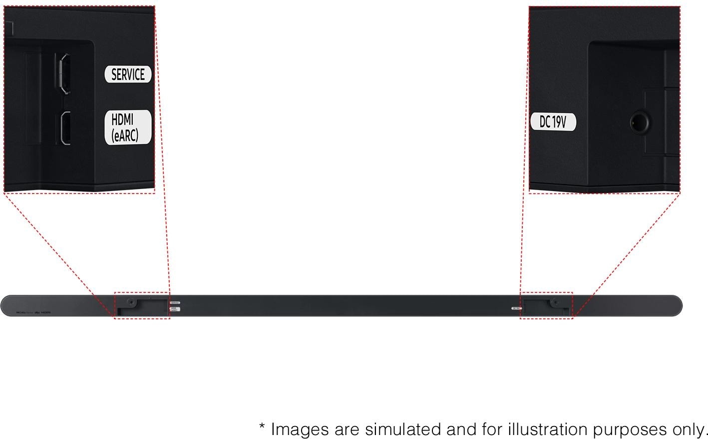 Samsung Barre de son »HW-S800D« 3.1.2 ( ) Verbindungsart: Bluetooth, HDMI, WLAN (Wi-Fi)