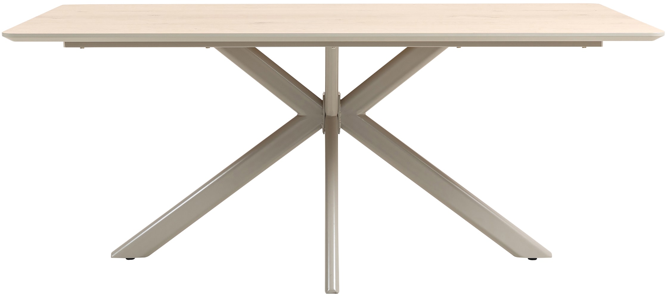 Duo Collection Table de salle à manger »Tisch Livia« 1 cuis tlg. Revêtement mélaminé, couleurs cachemire