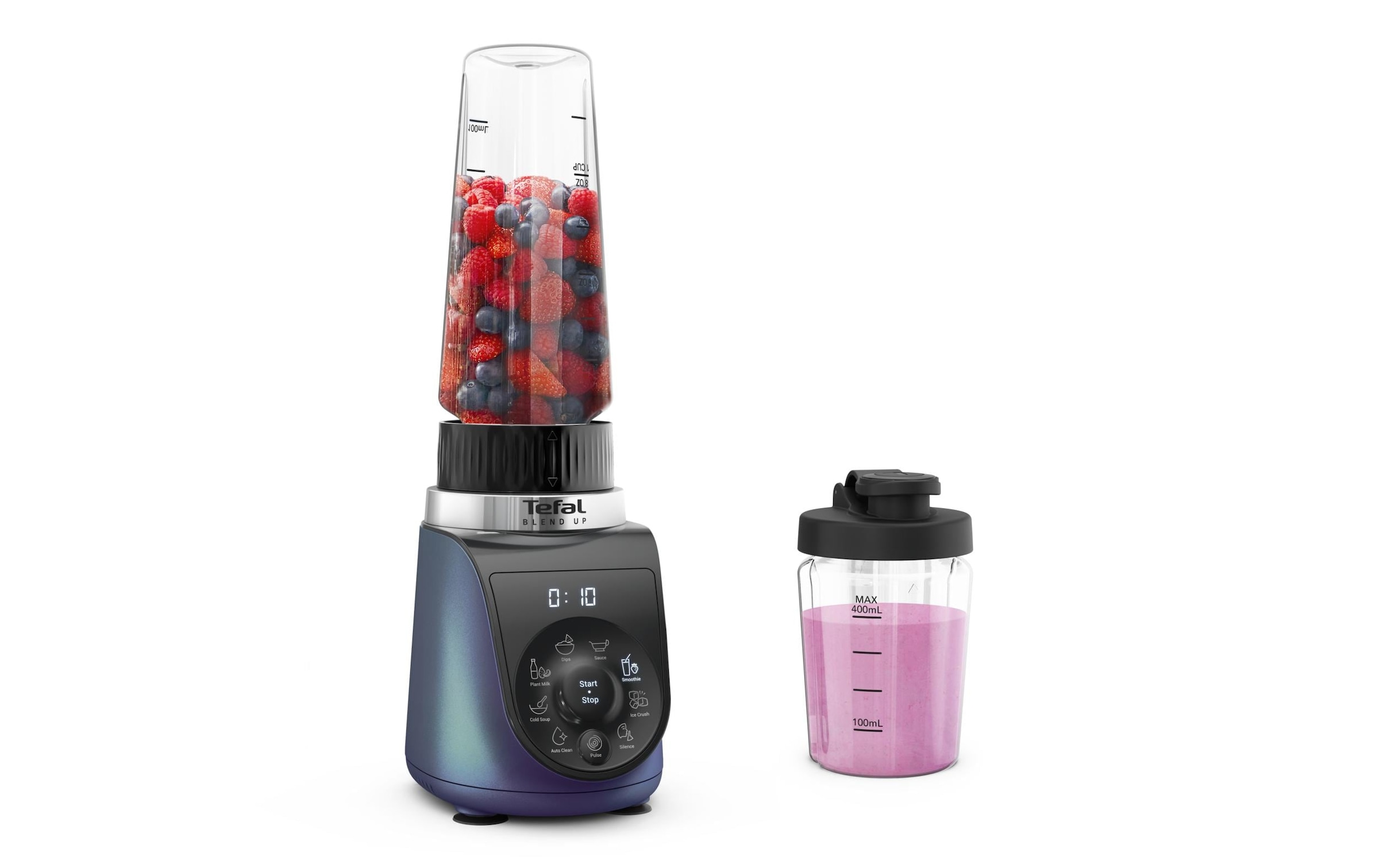 Tefal Mixeur sur pied »BL19H4 Blend Up« 1000 W 8 programmes automatiques, compact, mode silence