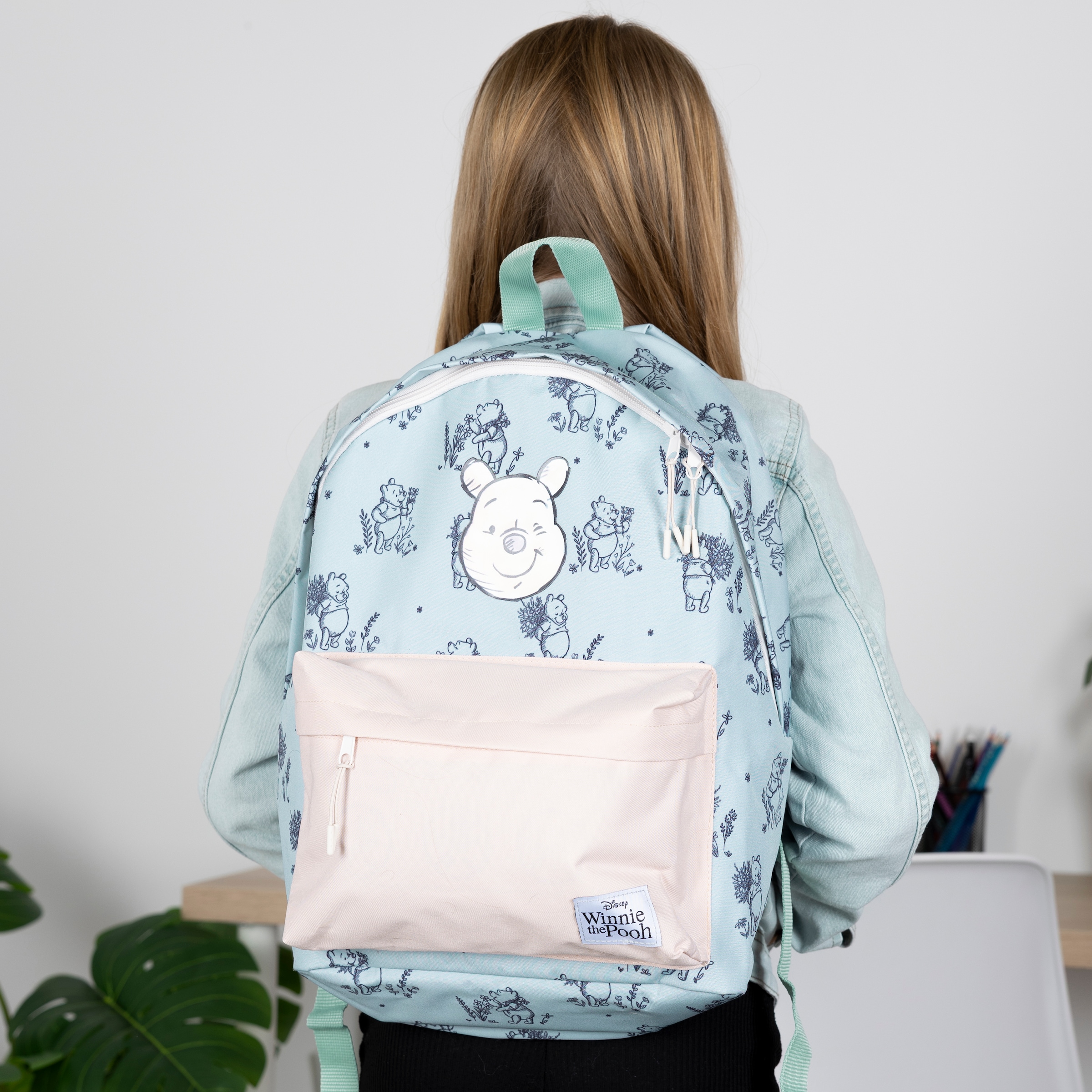 UNDERCOVER Sac à dos pour enfants »Winnie Pooh« incluant carnet A5 et trousse