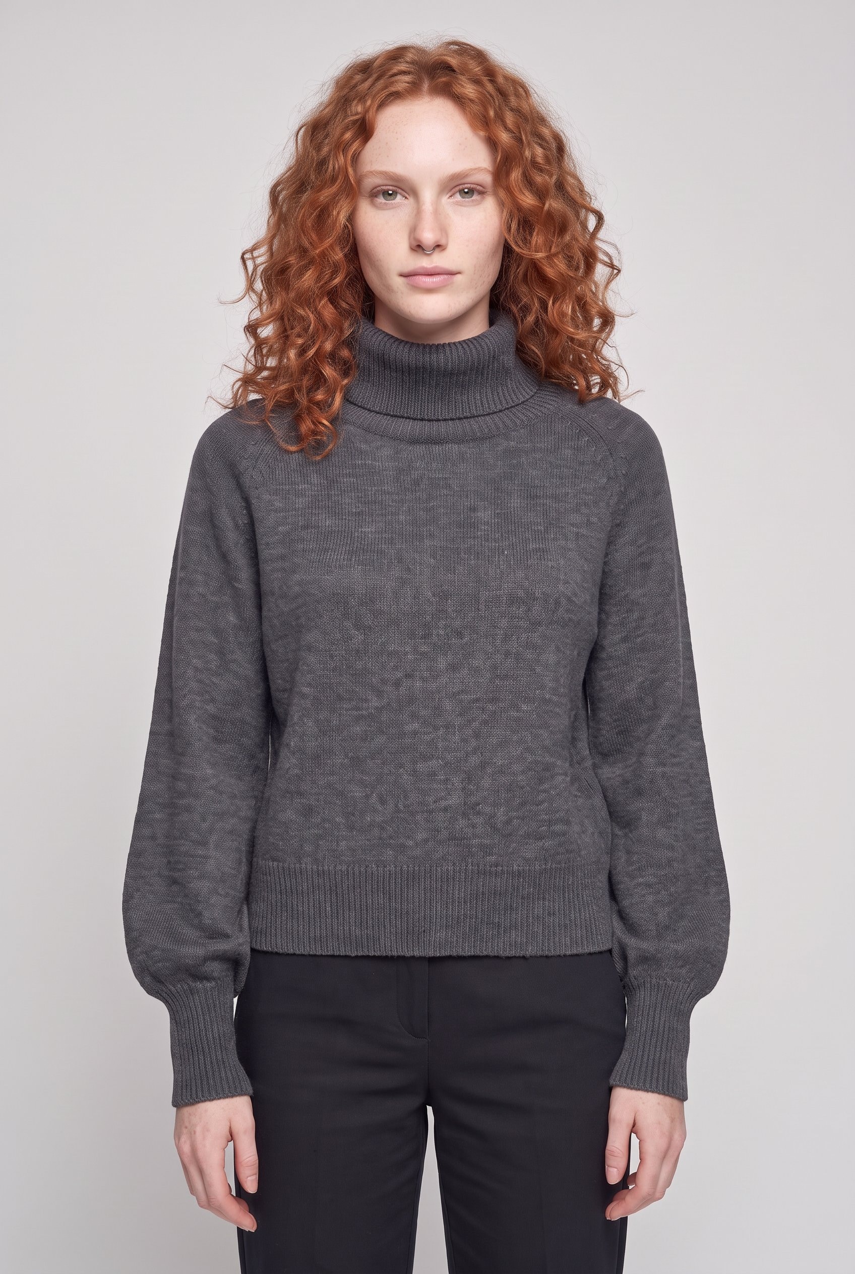 ONLY Rollkragenpullover »ONLOLIVIA LS ROLL NECK CC KNT« Materialmix, regular fit