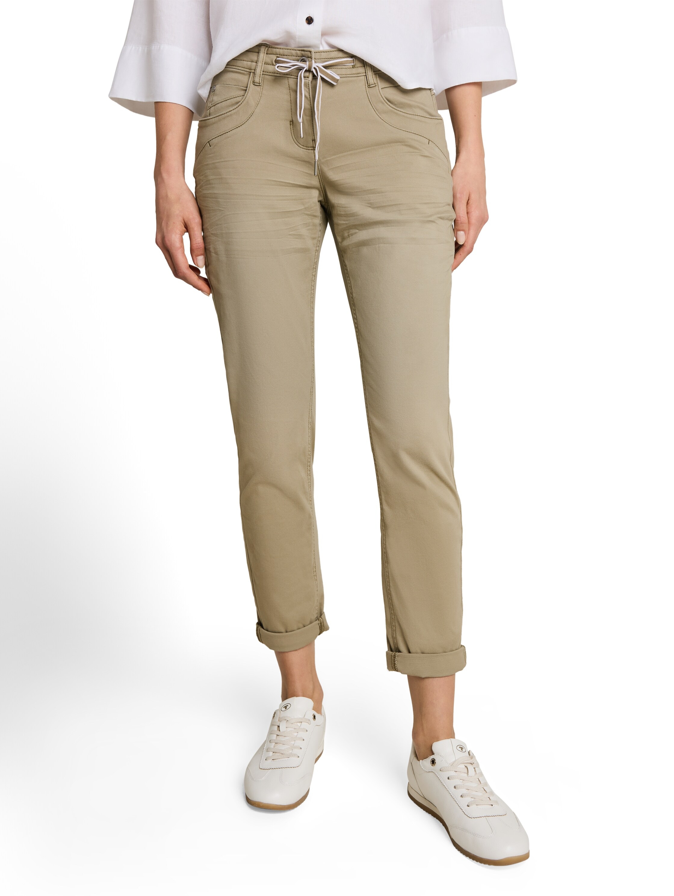 TOM TAILOR »TOM TAILOR Tapered«  mit Bindeband am Bündchen