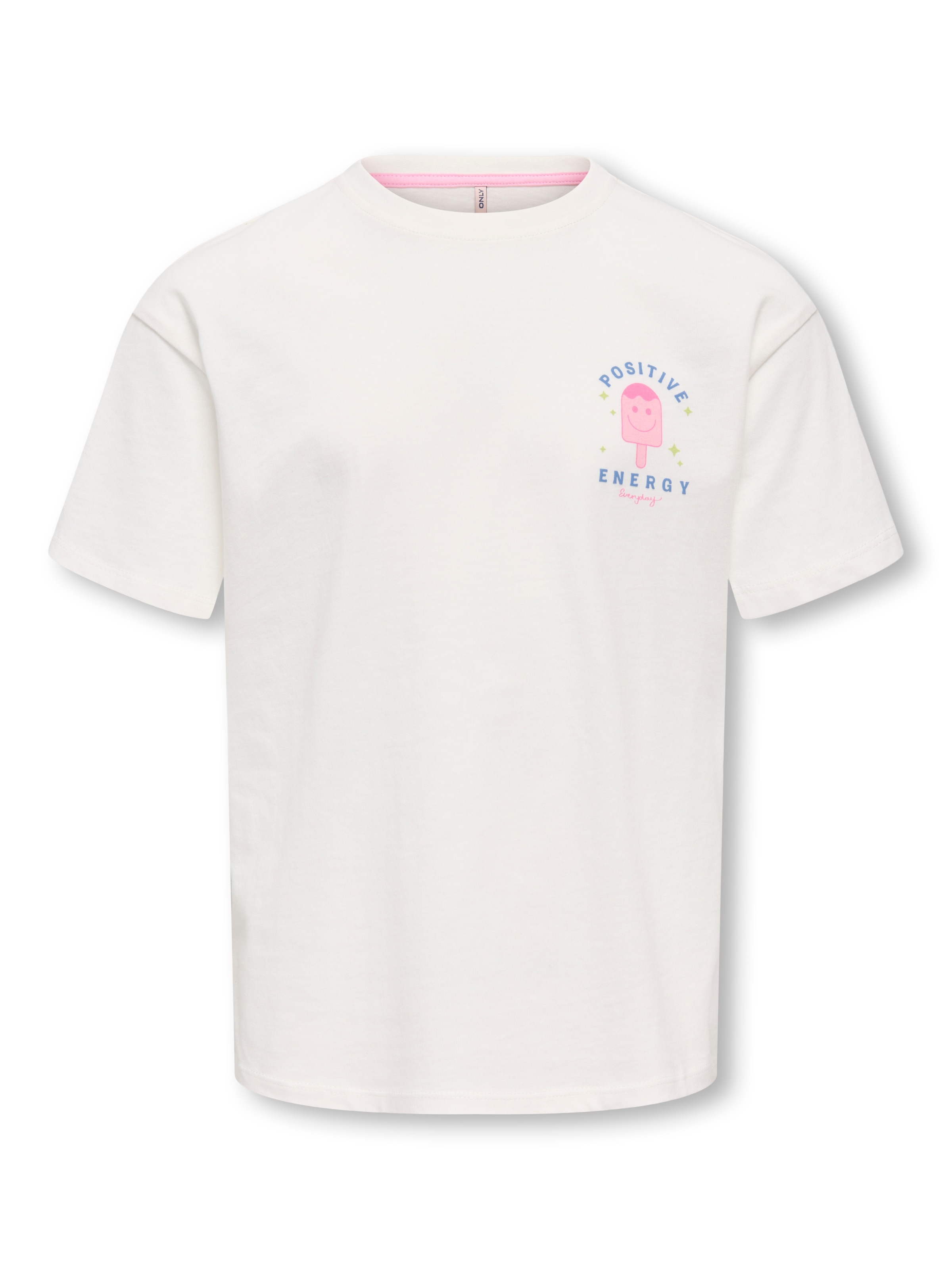 KIDS ONLY T-shirt »KOGROSITA LIFE S/S LOOSE PRINT TOP JRS« avec motifs bonne humeur