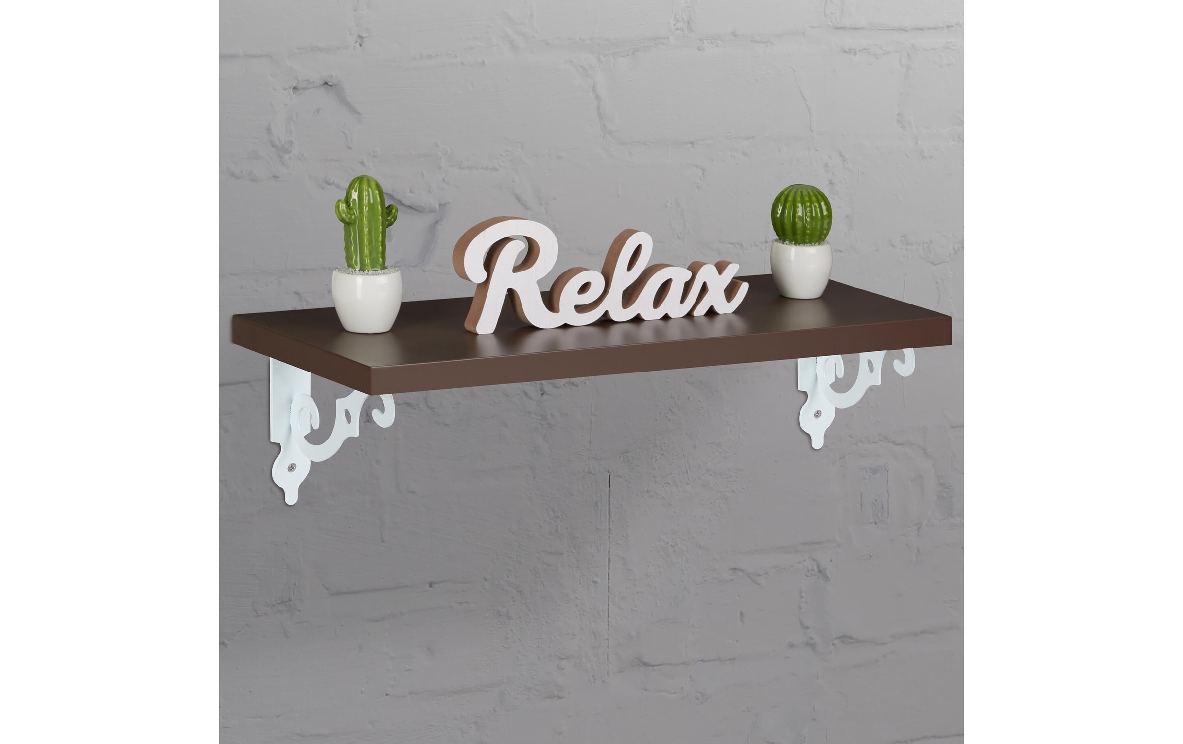 relaxdays Wandhalter »Antik 6er Set 11 x 14 cm«