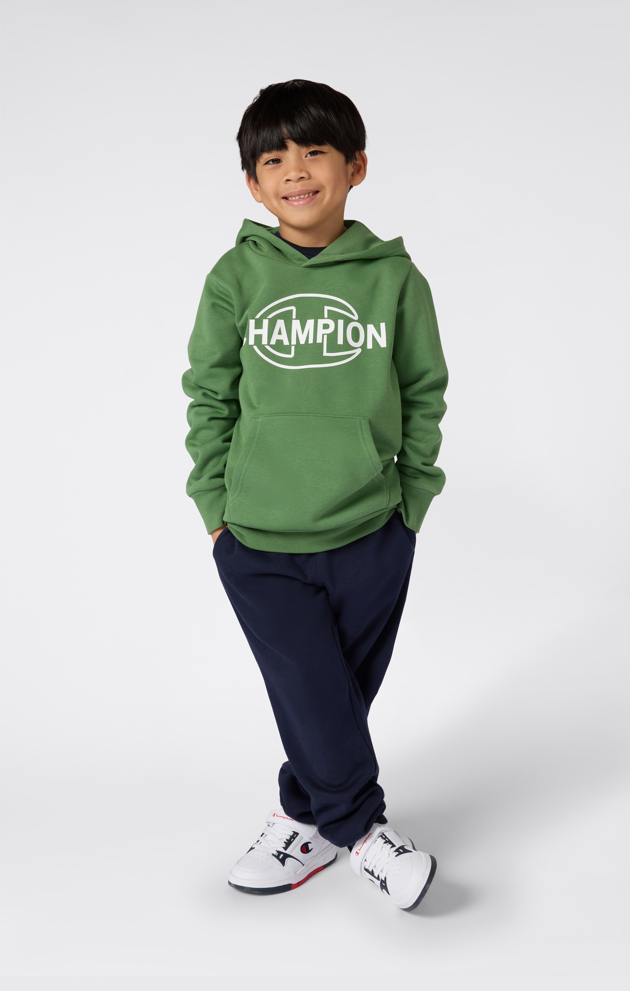 Champion »SPORTWEAR HOODIE Standard Fit«, pour enfants et adolescents, style sportif, manches longues
