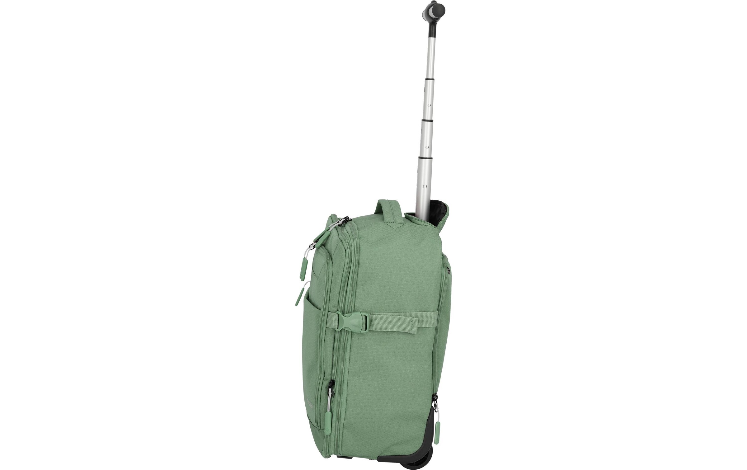 travelite Trolley »Kick Off Backpack 28 l« 28 l 2 Rollen Widerstandsfähige Materialien