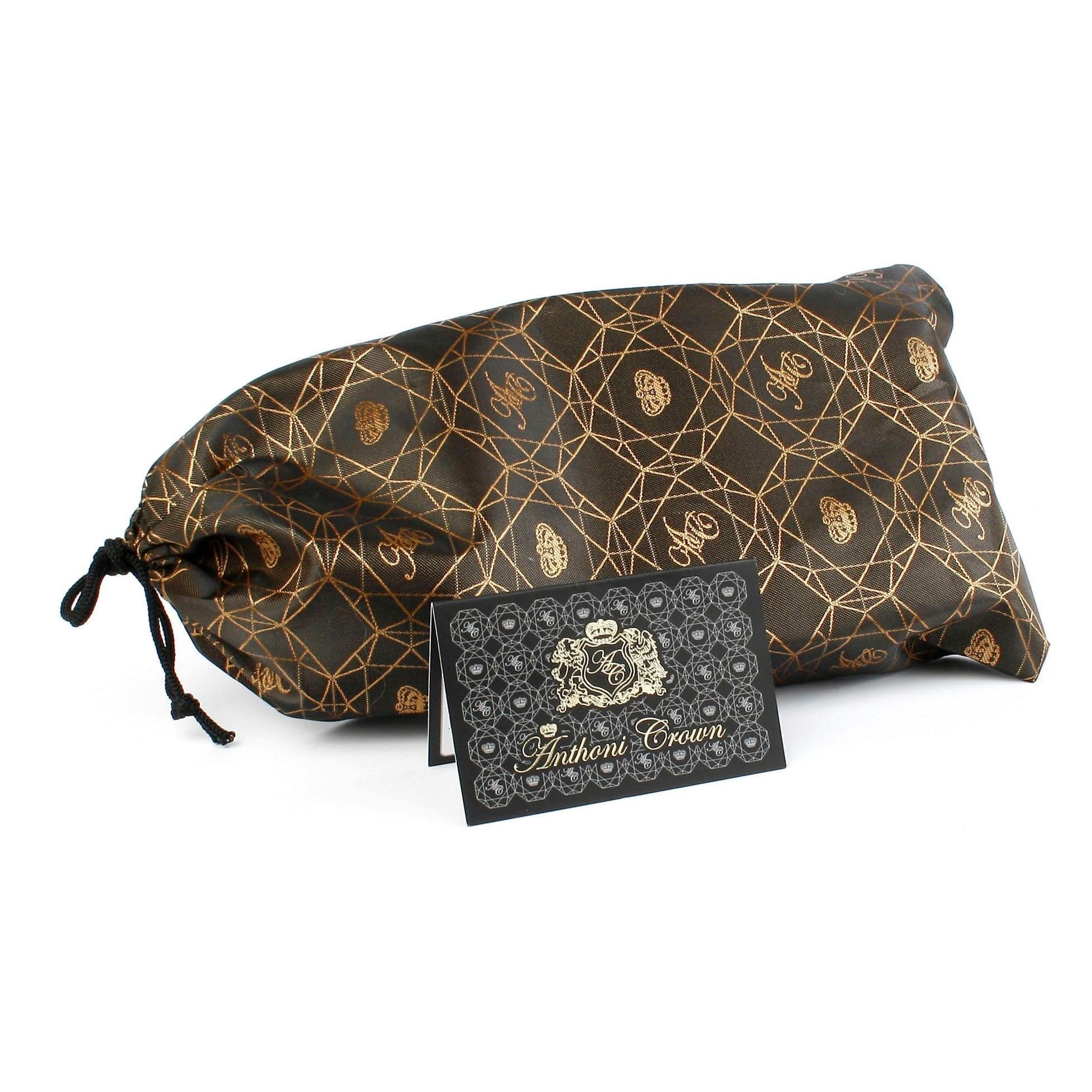 Anthoni Crown Ceinture en cuir Vollleder Jeansgürtel in dunkelbraun