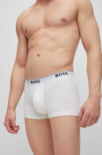 BOSS Tronc »TRUNK 3 PACK« 3 cuis BOSS Schriftzug auf dem Bund