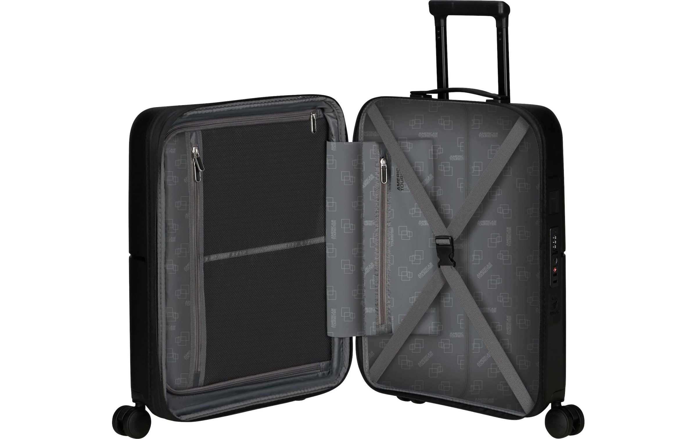 American Tourister® Valise »DashPop« 41 litre 4 Rollen Valise grande valise de voyage serrure TSA à combinaison bagage enregistré