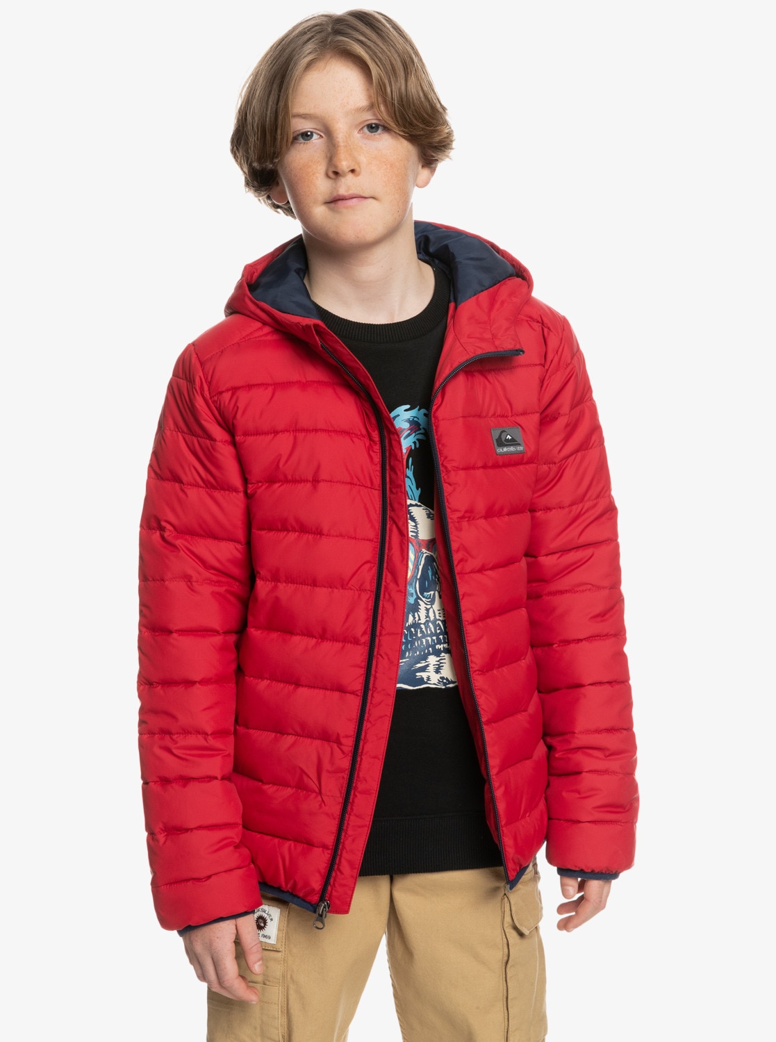 Quiksilver Outdoorjacke »Scaly«, mit Kapuze