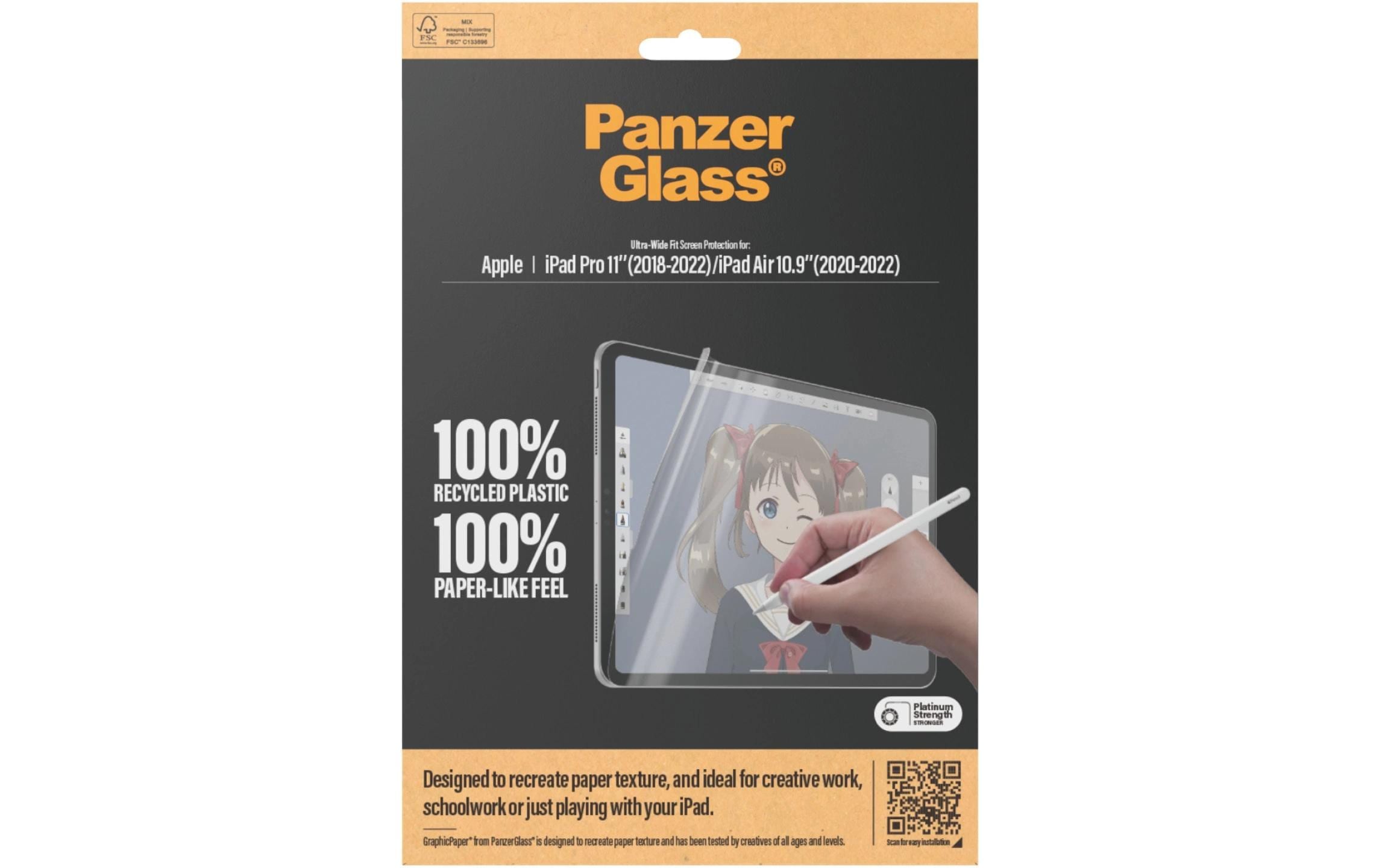 PanzerGlass Schutzfolie »UWF GraphicPaper iPad Air 10,9 (20-22) & Pro 11 (18-22)«