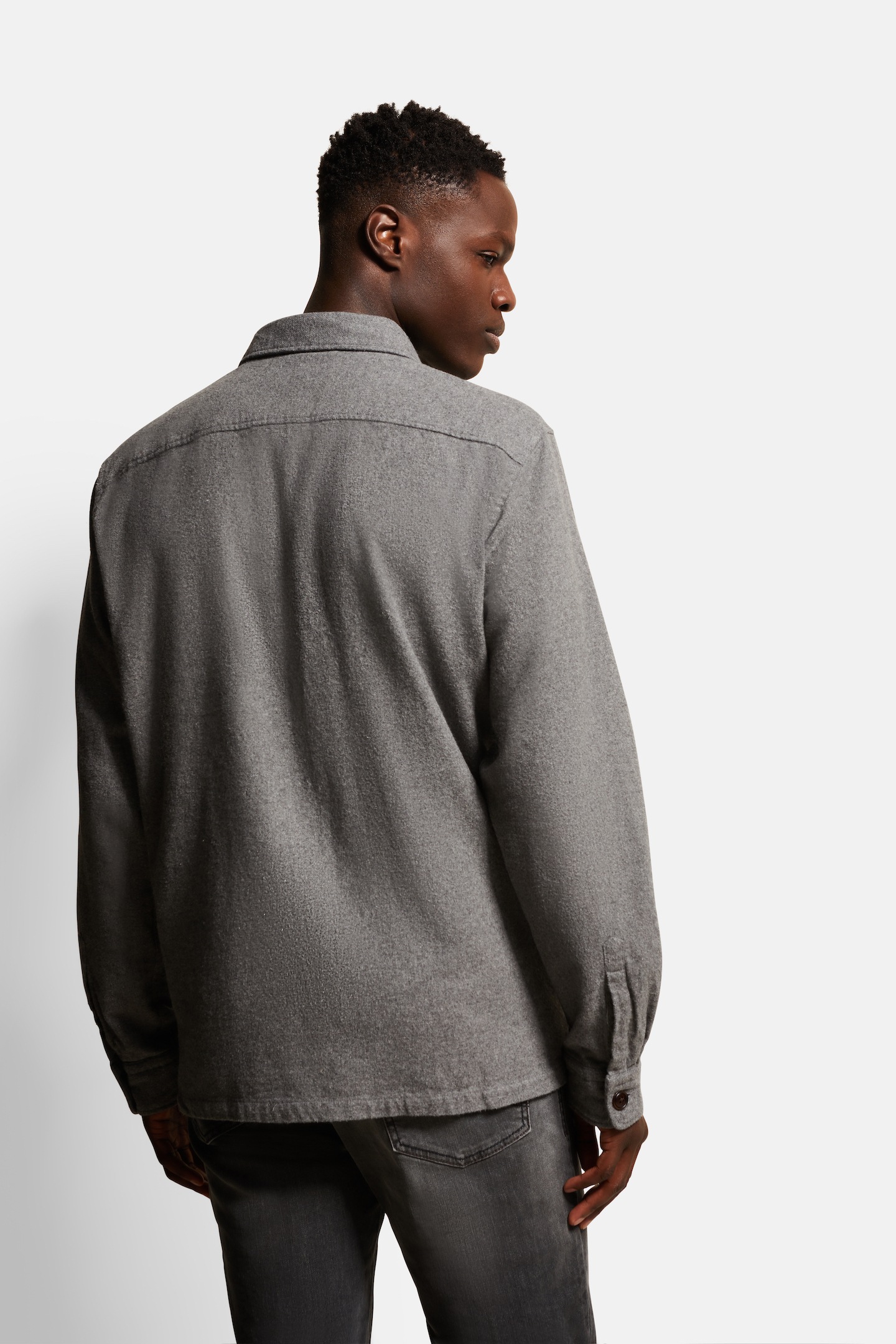 bugatti Langarmhemd »Overshirt«, mit aufgesetzten Taschen