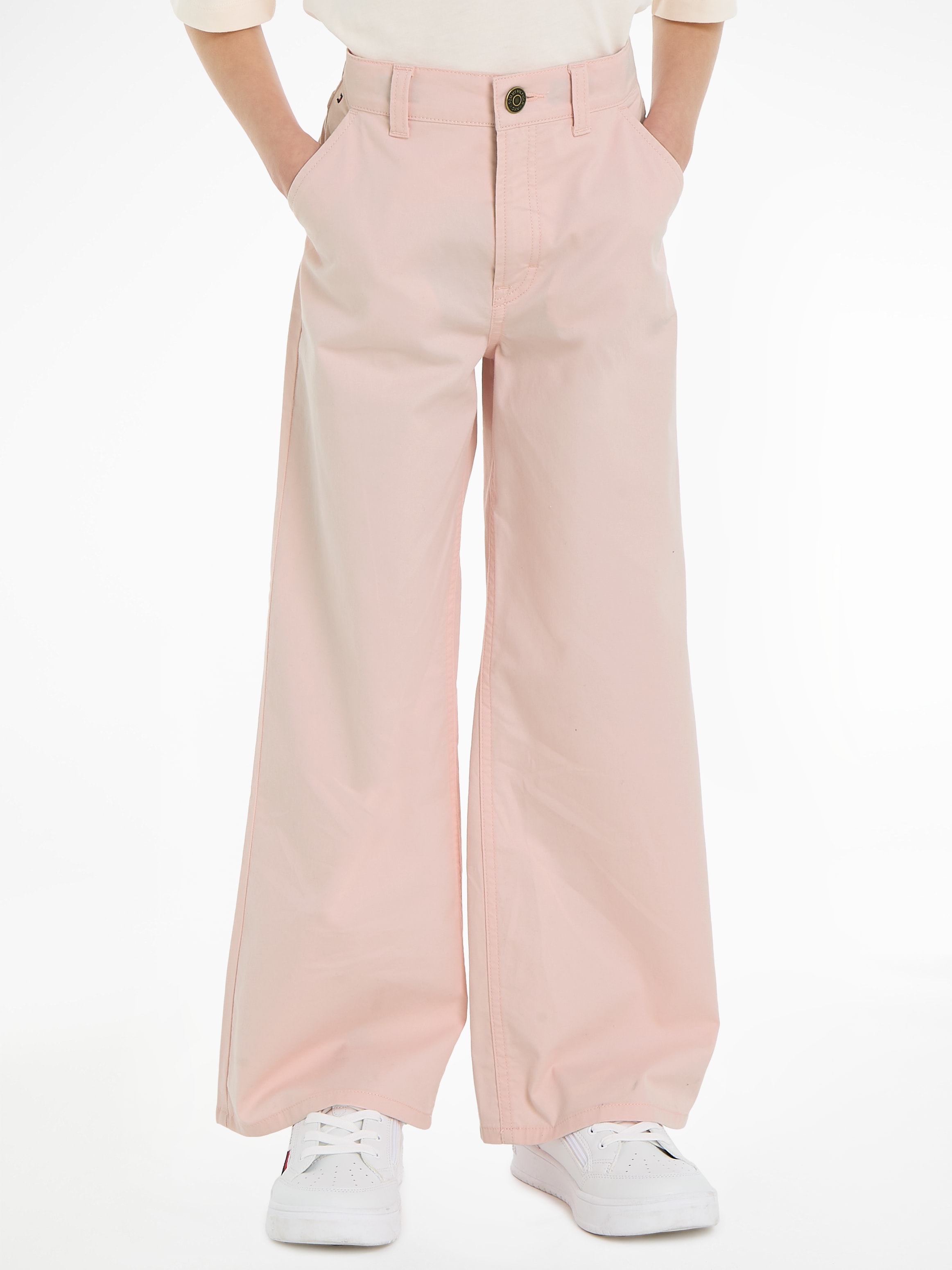 Chinohose »MABEL CHINO PANT«, in Unifarbe