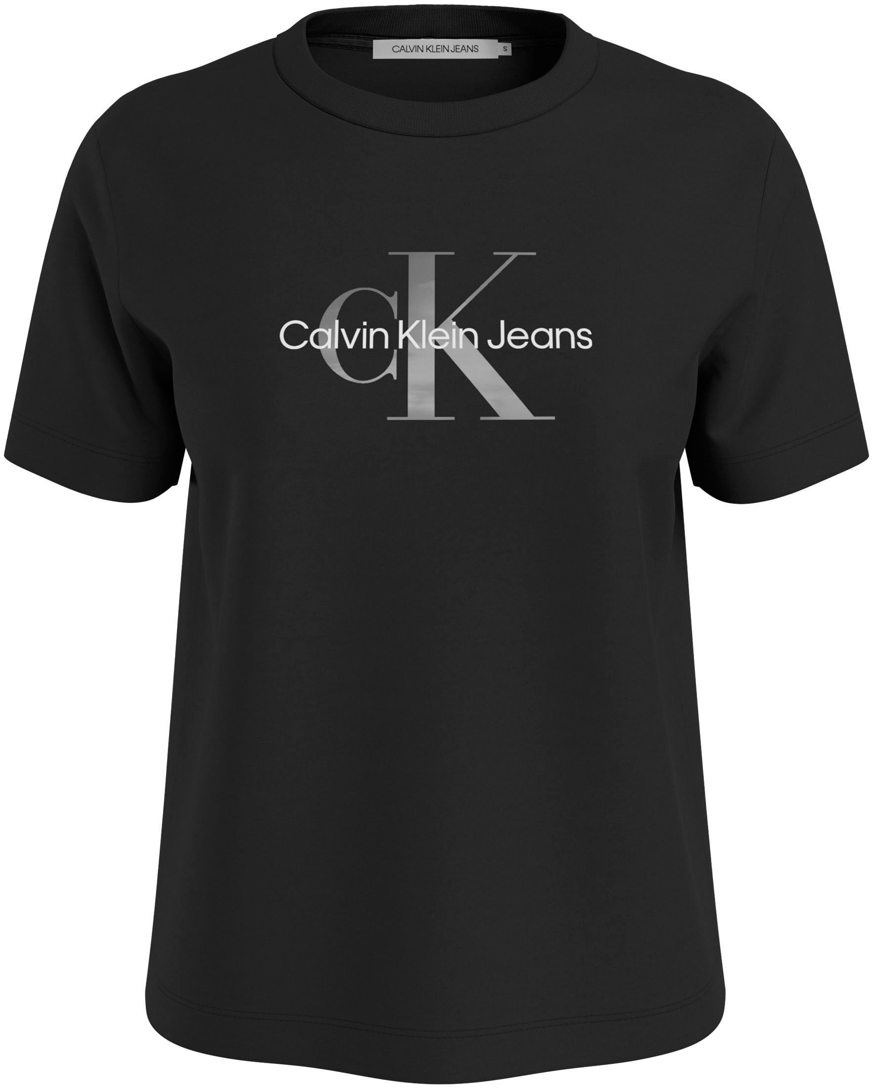 Calvin Klein Jeans Plus T-Shirt »PLUS DIFFUSED MONOLOGO TEE«, Grosse Grössen