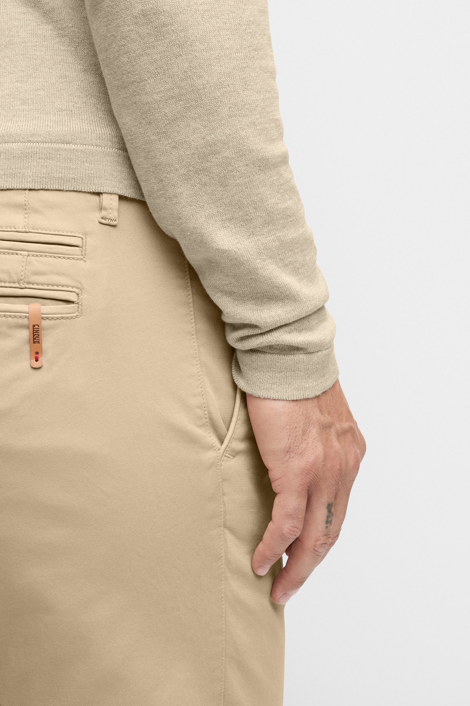 Cinque Chinos »CIWOOD_2«  im italienischen Look