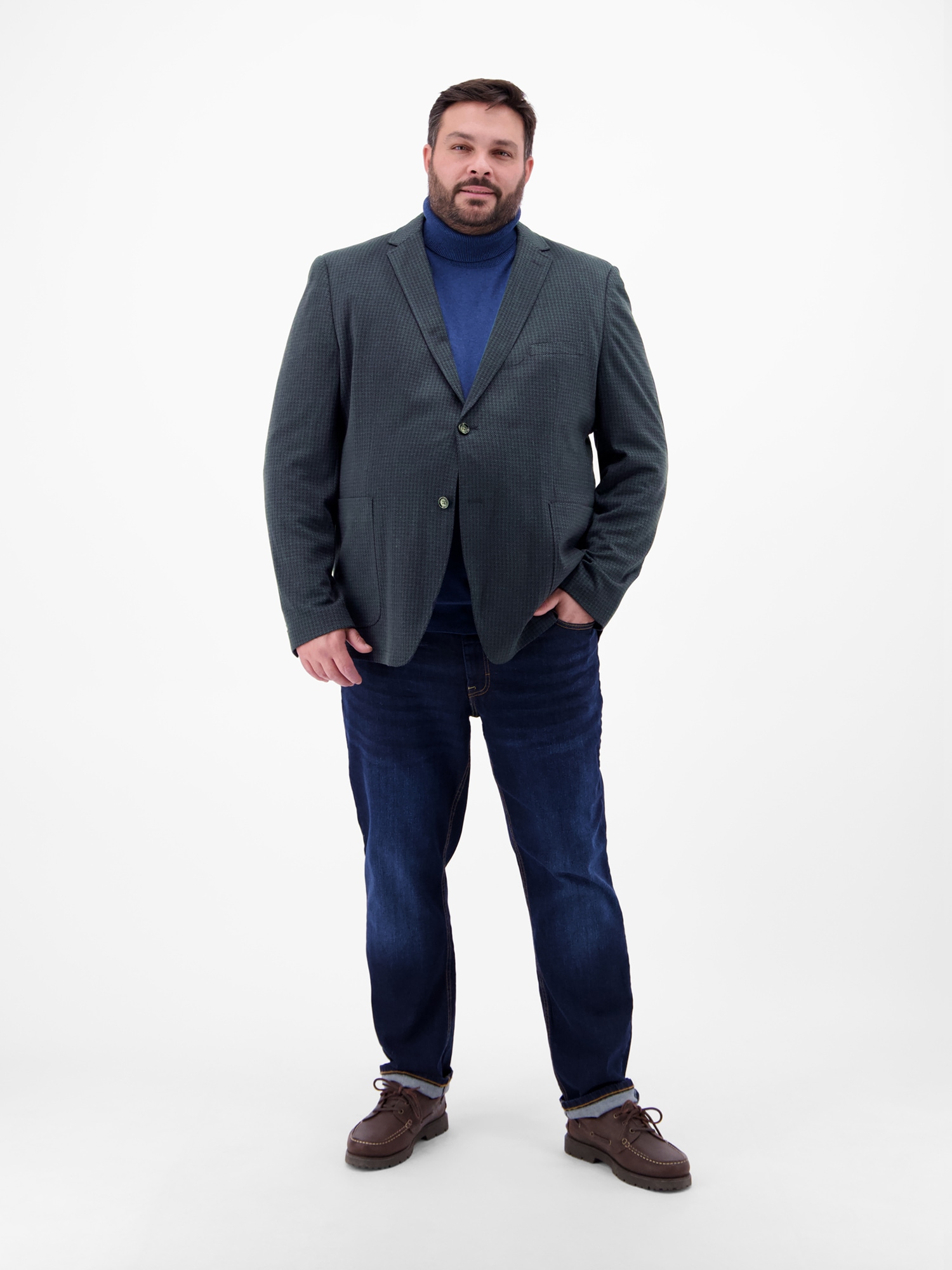 LERROS Veste en jersey »Herren Sakko in Twillqualität, 3XL bis 6XL«