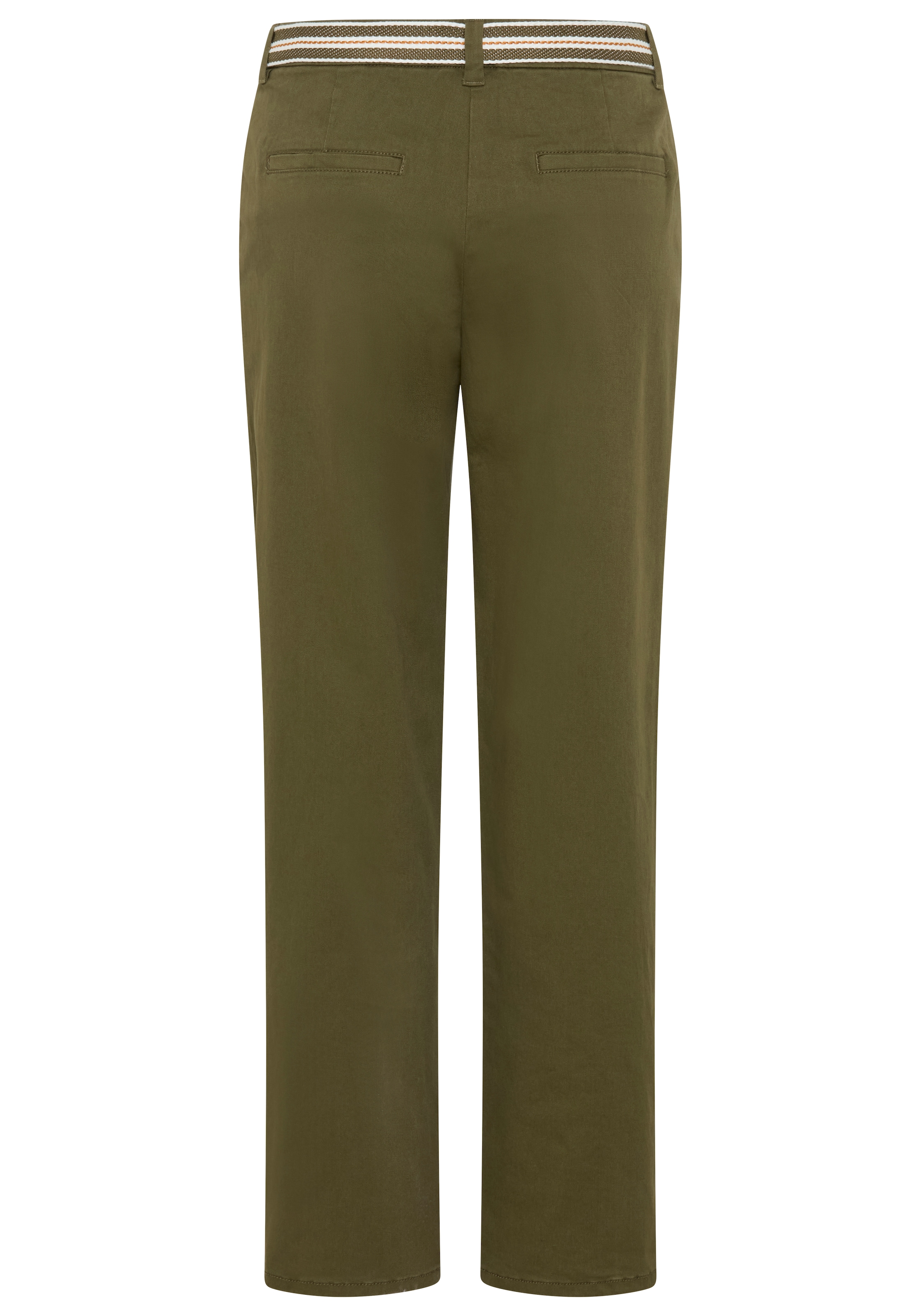 Laura Scott Chinos  coupe droite en confort fit, matière élastique