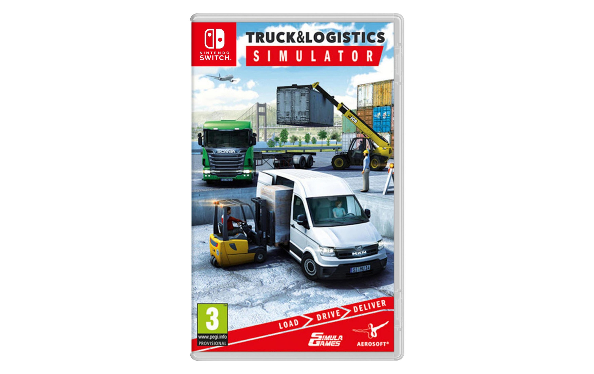 Image of Spielesoftware "GAME Truck & Logistic Simulator" Nintendo Switch Standard Edition