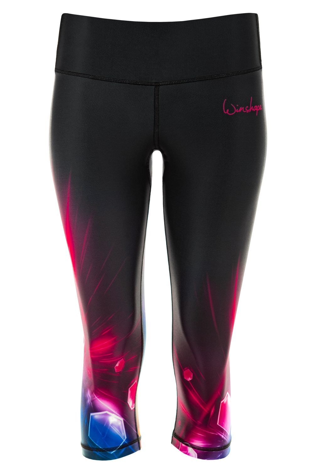 Leggings »AEL202-COSMIC«, Capri-Leggings mit Anti-Rutsch-Effekt