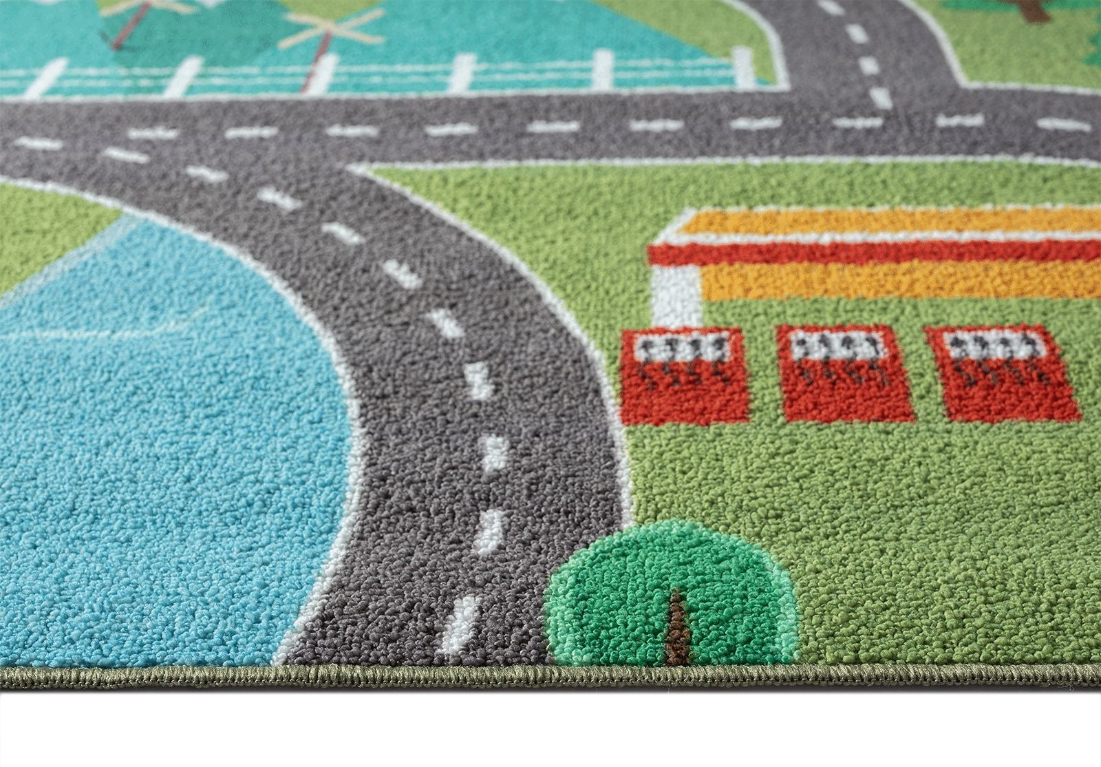 the carpet Teppich »Happy Life« rechteckig 4 mm Höhe Life Kinderzimmer Teppich Spielteppich pflegeleicht