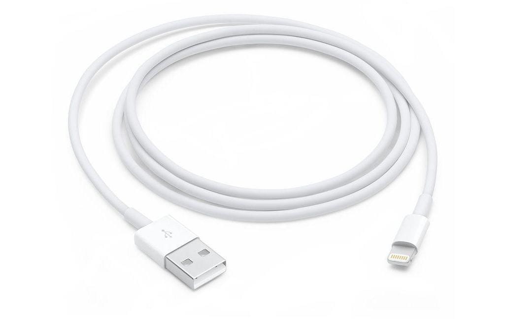 Image of Apple USB-Kabel "2.0-Kabel USB A - Lightning 1 m" USB Typ A Lightning MUQW3ZM/A