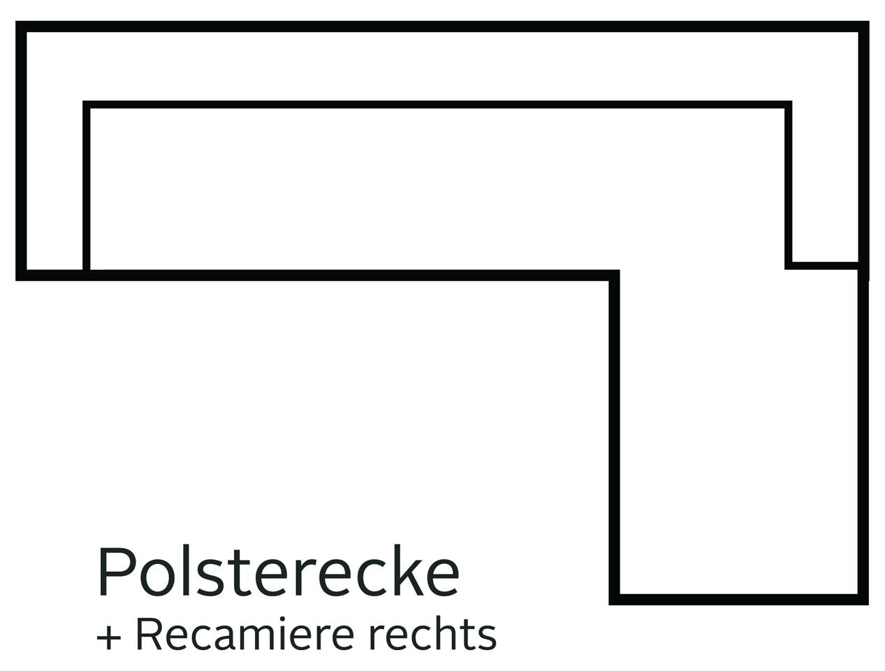 Home affaire Ecksofa »Lasse L-Form«, im scandinavischen Stil mit Holzfüssen