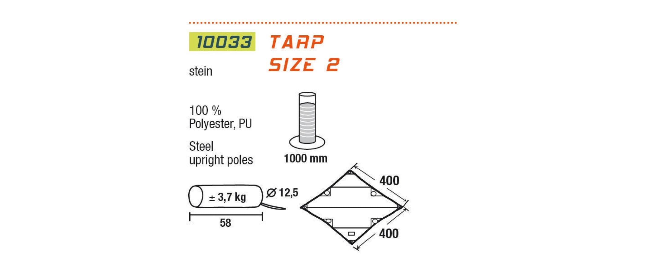 High Peak Sonnensegel »Tarp 2«