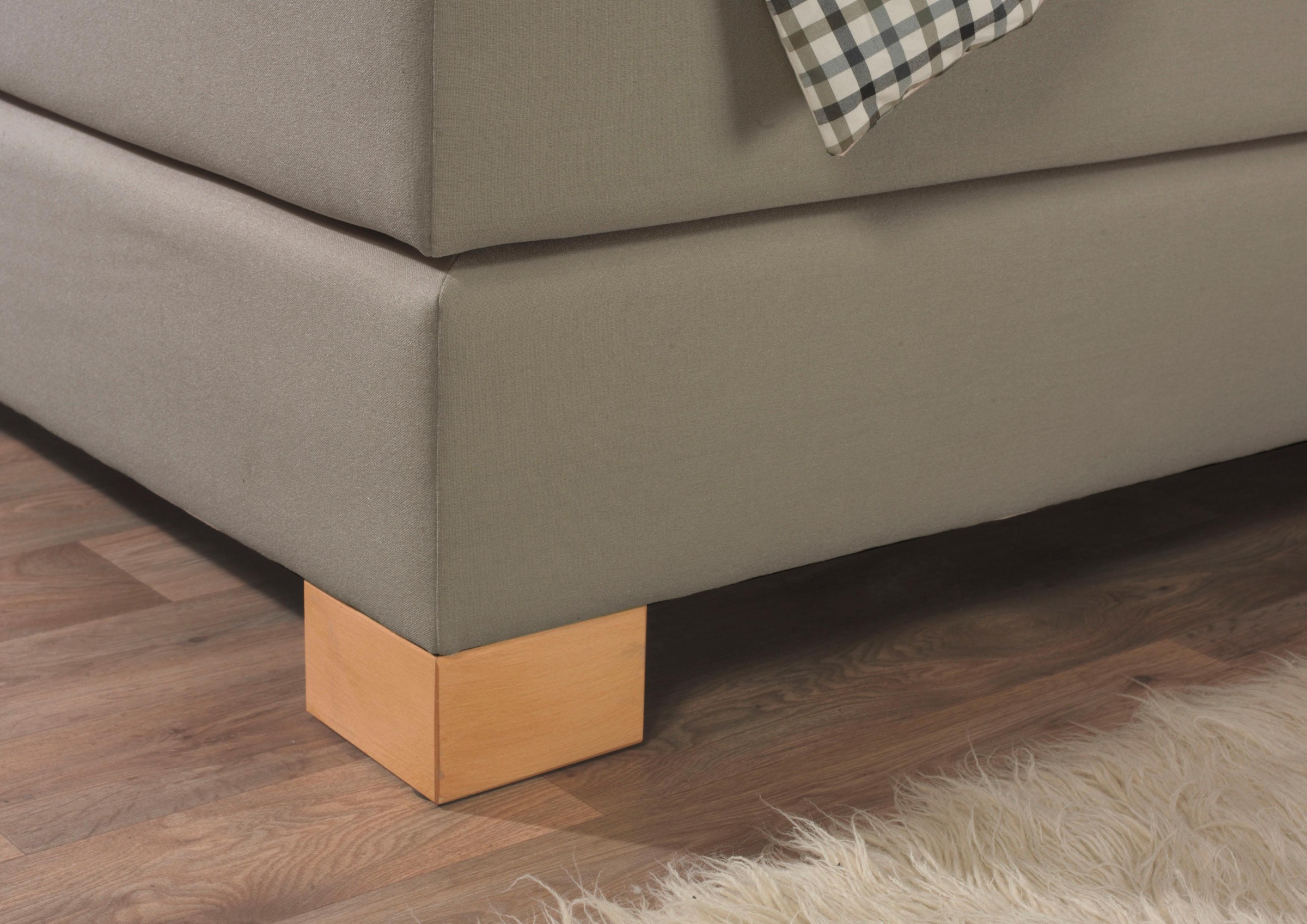 Home affaire Boxspringbett »Merino«, incl. Kaltschaumtopper, 5, Breiten, 2 Härtegrade, 3 Ausführungen