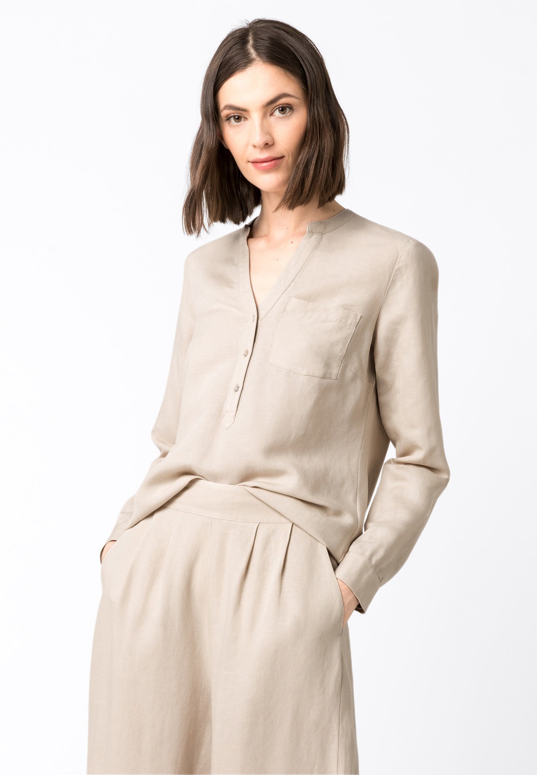 Longbluse »Leinentunika«