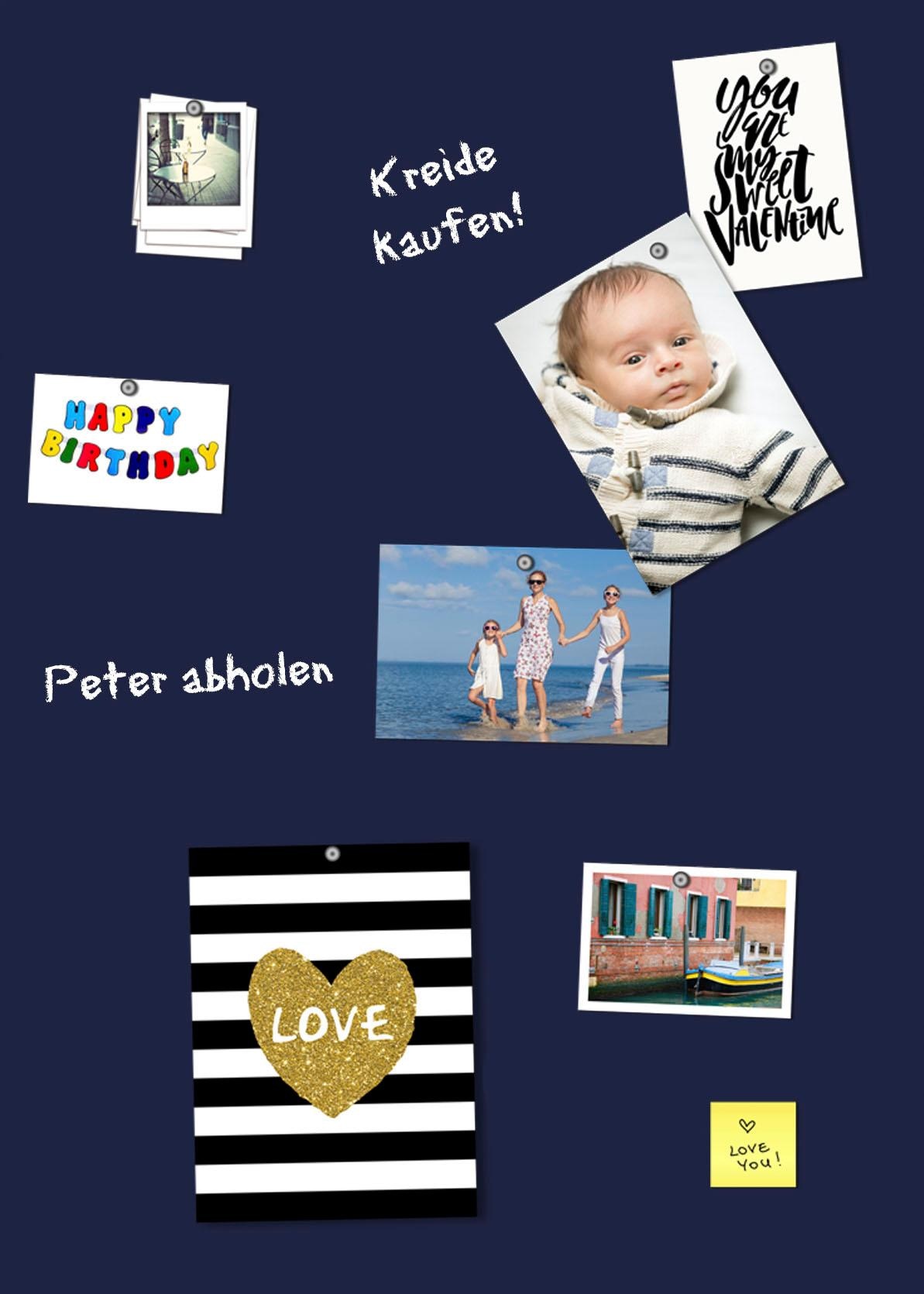 queence Tafelfolie »Magnetisches Memo-Board« magnetische Tafelfolie, Tafel, selbstklebend