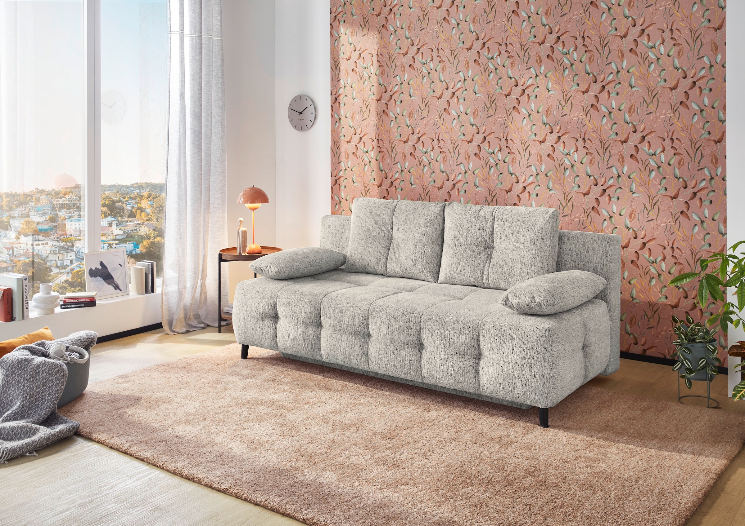 Image of Jockenhöfer Gruppe Schlafsofa "Phil, B: 207 cm, Liegefl. 150x200 cm" mit Schlaffunktion & Bettkasten