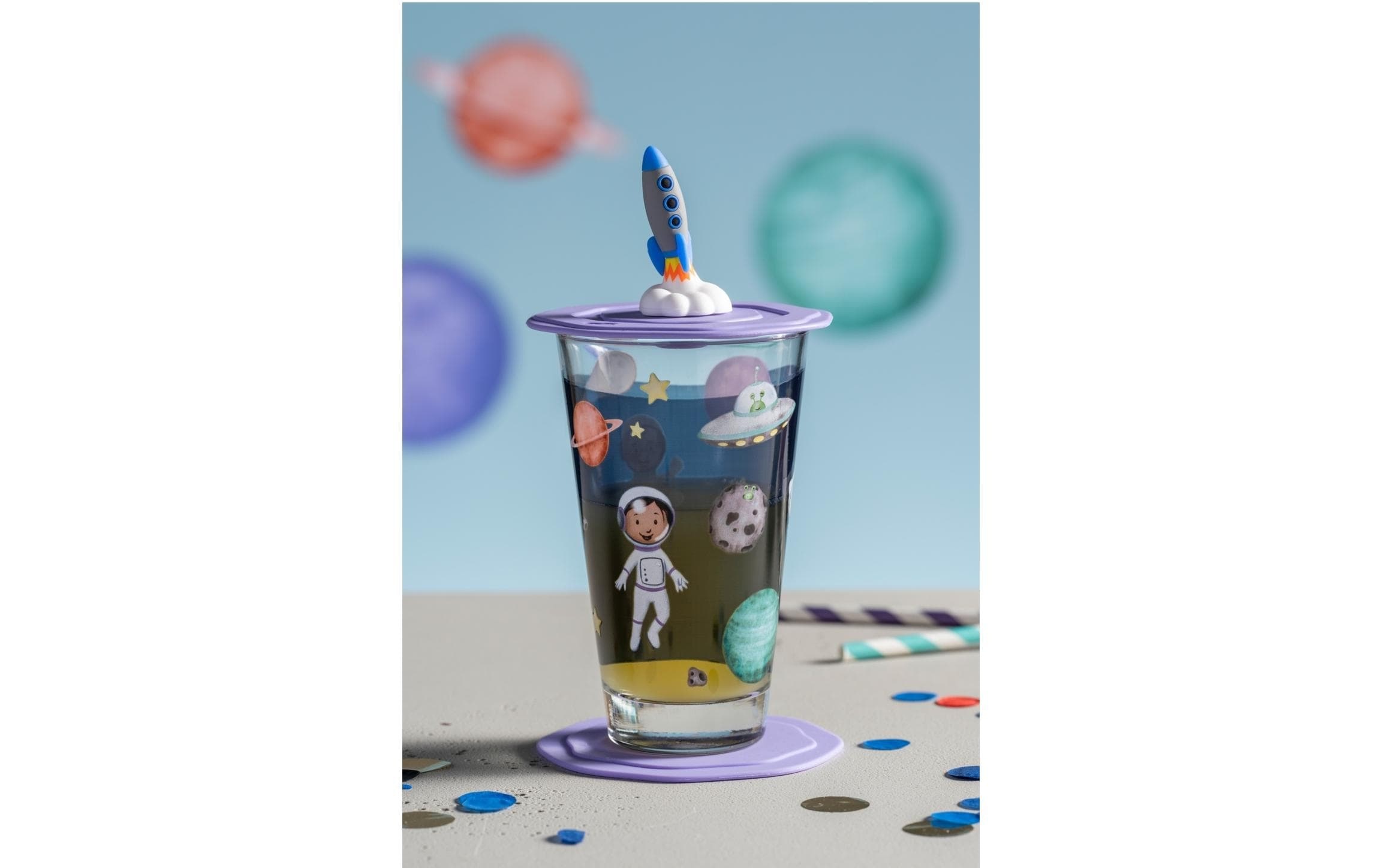LEONARDO Kinderbecher »Avventura Weltall 300ml«, (6 tlg.)