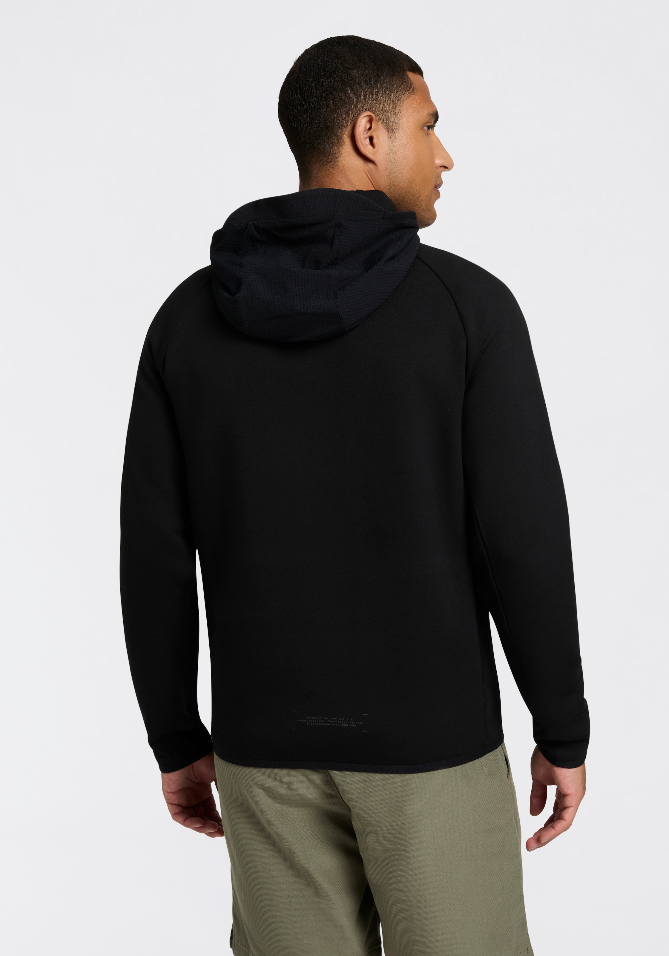 BOSS GREEN Kapuzensweatshirt »QZ Urban Tech«, mit Reissverschlusstaschen